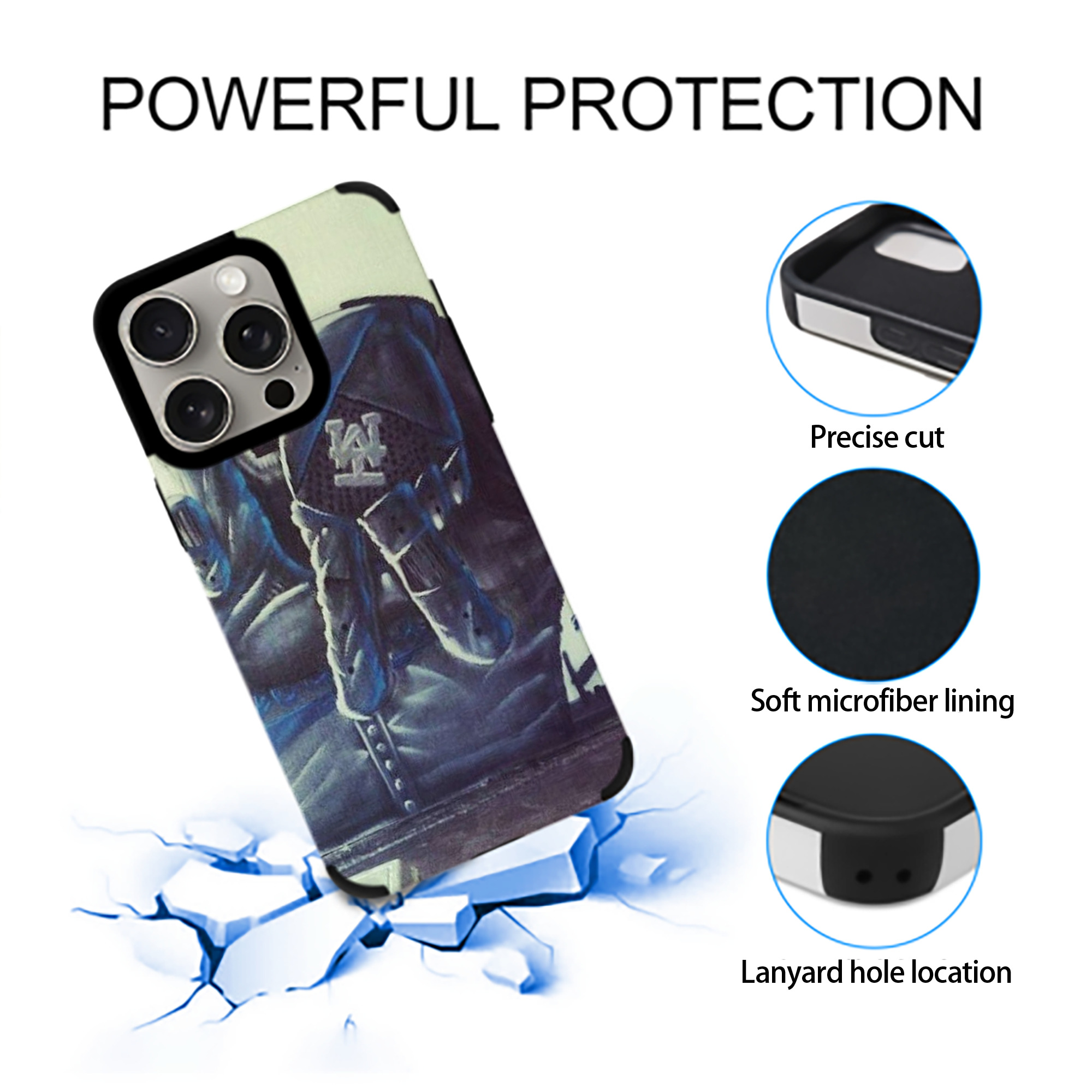  IPhone 15 Pro Max PU Leather Case – Soft Lining, 360° Protection – Precise Fit, 3D Buttons, Easy Charging – Anti-Yellowing, Easy To Clean