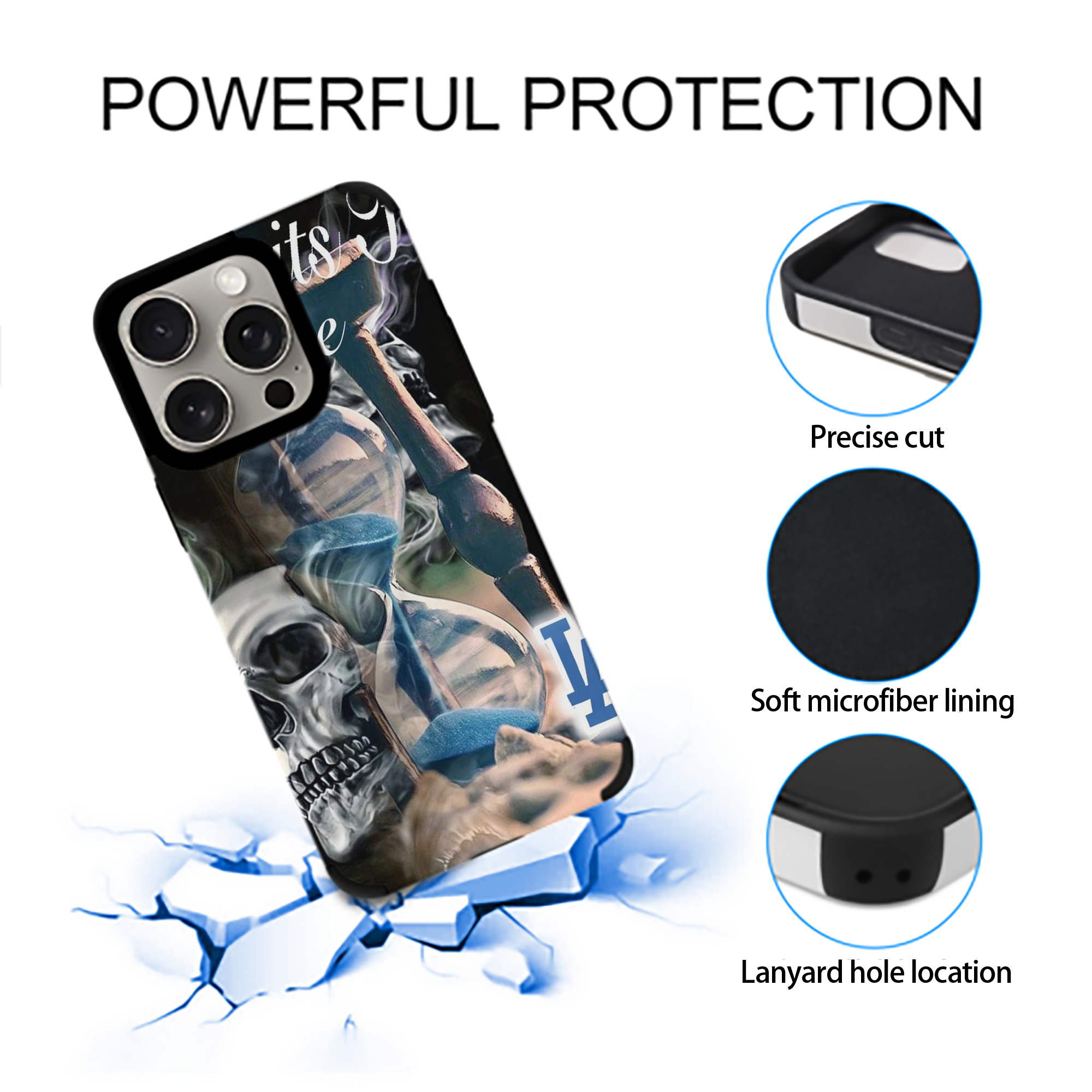  IPhone 15 Pro Max PU Leather Case – Soft Lining, 360° Protection – Precise Fit, 3D Buttons, Easy Charging – Anti-Yellowing, Easy To Clean