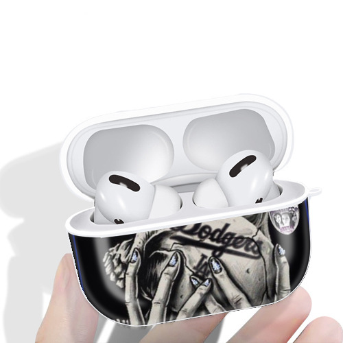  AirPods Pro Hard Case White With Keychain, Durable Flexible PC, Precise Cutouts, Anti-Fingerprint, Yellowing & Scratch Resistant, Full Protection, Washable