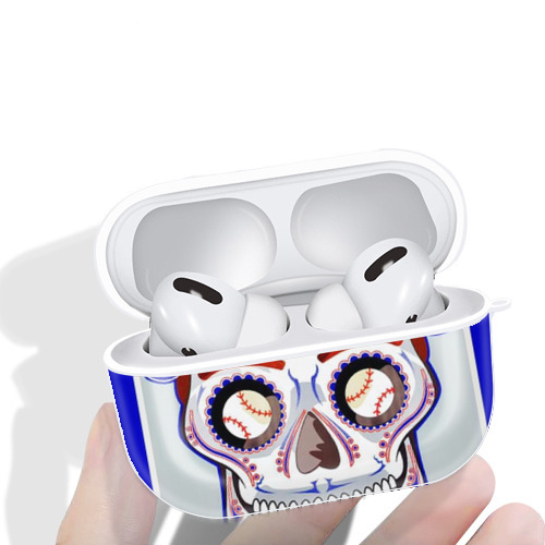  AirPods Pro Hard Case White With Keychain, Durable Flexible PC, Precise Cutouts, Anti-Fingerprint, Yellowing & Scratch Resistant, Full Protection, Washable