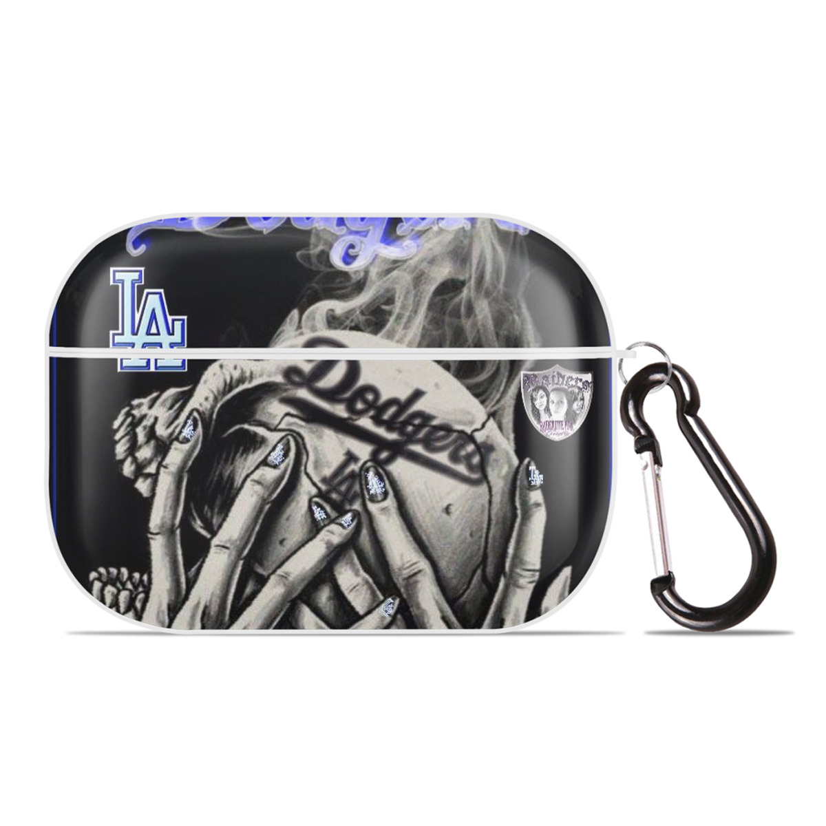  AirPods Pro Hard Case White With Keychain, Durable Flexible PC, Precise Cutouts, Anti-Fingerprint, Yellowing & Scratch Resistant, Full Protection, Washable