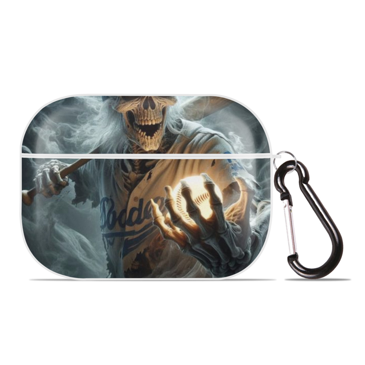  AirPods Pro Hard Case White With Keychain, Durable Flexible PC, Precise Cutouts, Anti-Fingerprint, Yellowing & Scratch Resistant, Full Protection, Washable