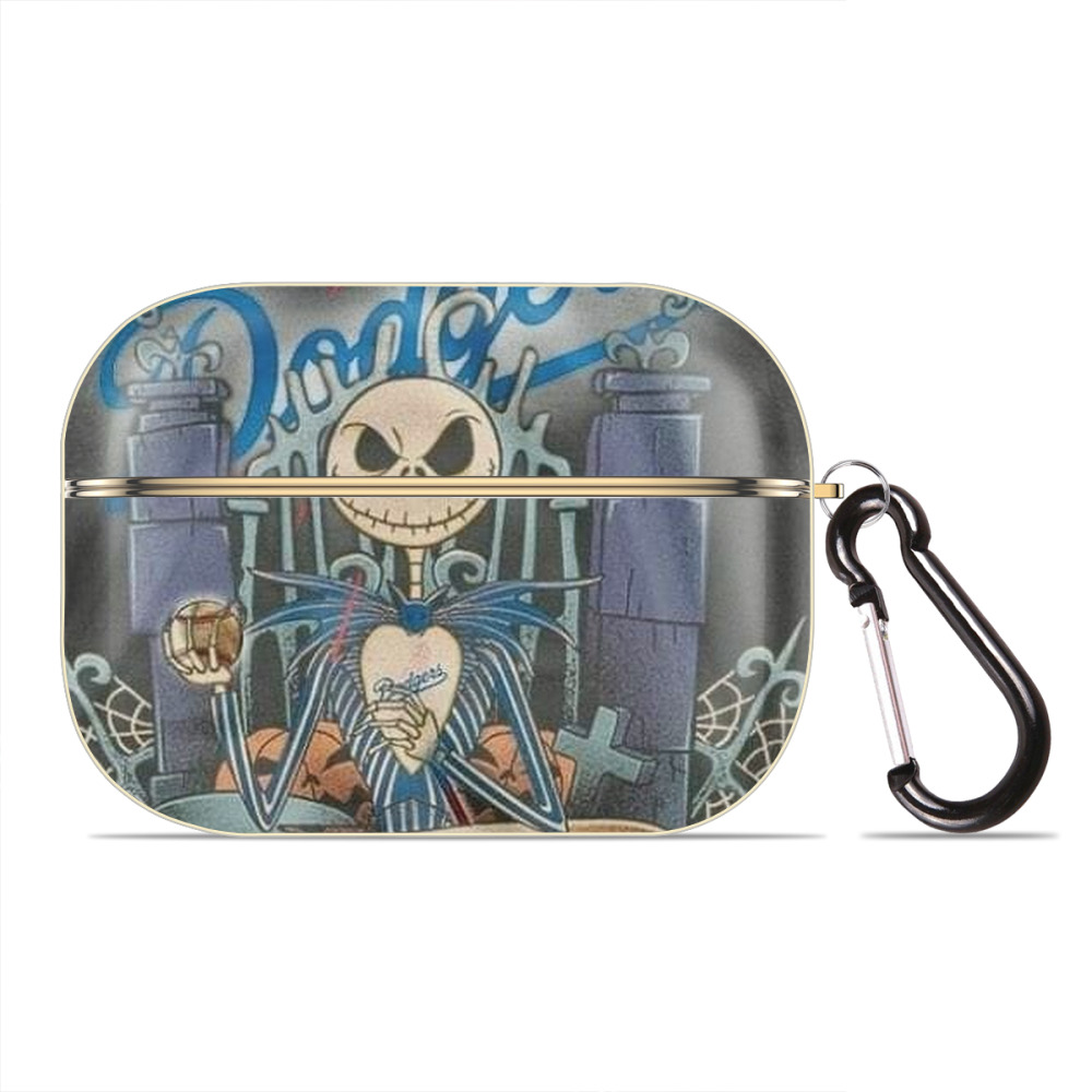  Luxury Gold AirPods Pro Case With Keychain, Flexible PC Material, Full Protection, Precise Cutouts, Anti-Fingerprint, Washable, Durable Design