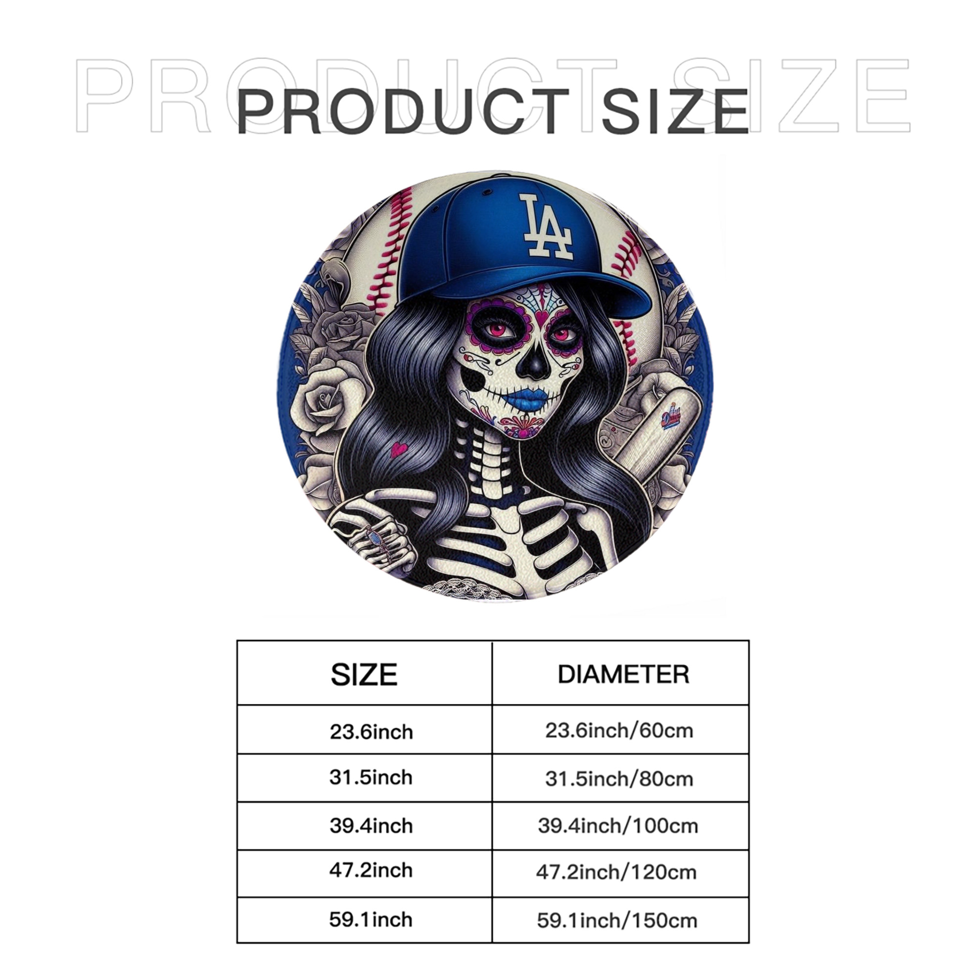  Round Floor Mat – Soft Flannel & High-Density Sponge Core – Non-Slip Dot Backing – Durable Stitched Edges – Quick-Dry & Breathable – Perfect For Home, Bathroom & Living Room