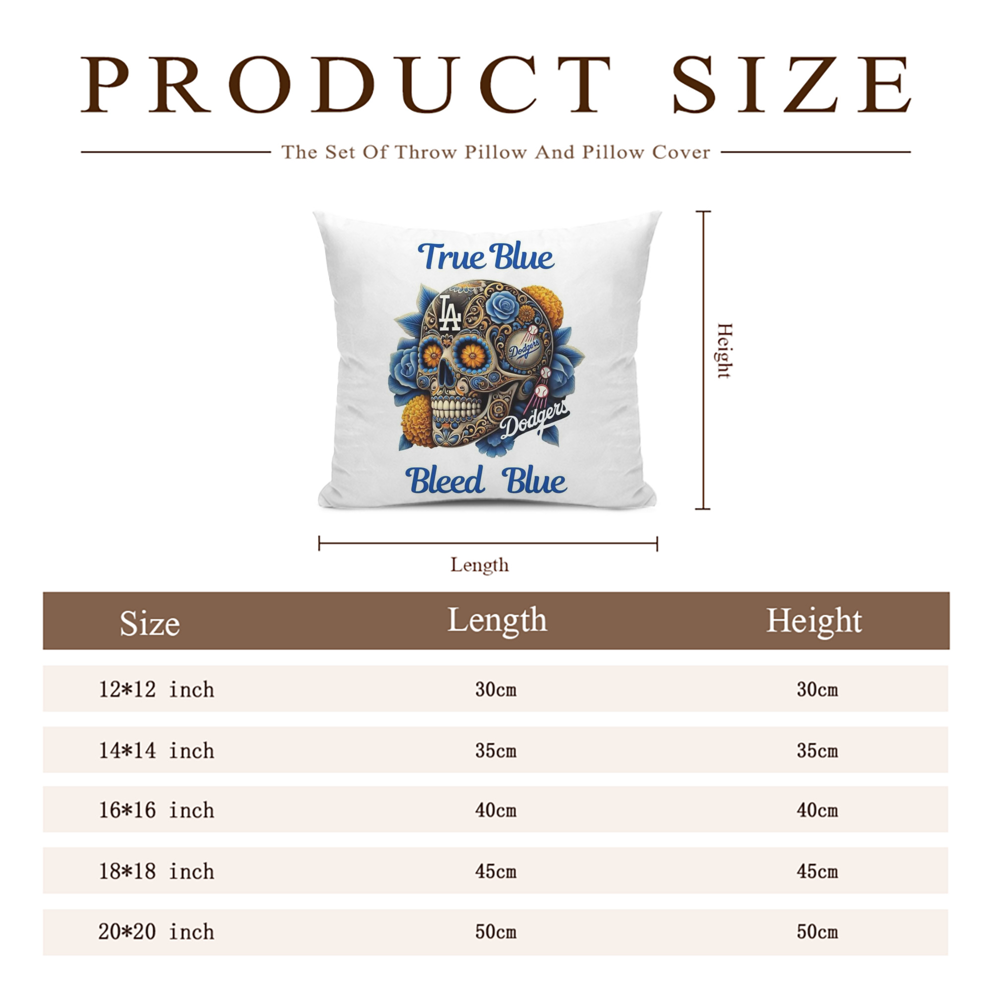  Soft Polyester Pillow Cover With Insert – Double-Sided Design, Invisible Zipper, Durable & Breathable – Easy Care Cushion Set