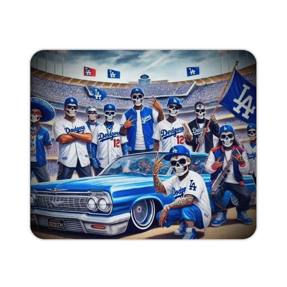  Durable Rubber Mouse Pad With Stitched Edges, Waterproof, Non-Slip Surface, Ultra-Thin Design For Gaming, Office