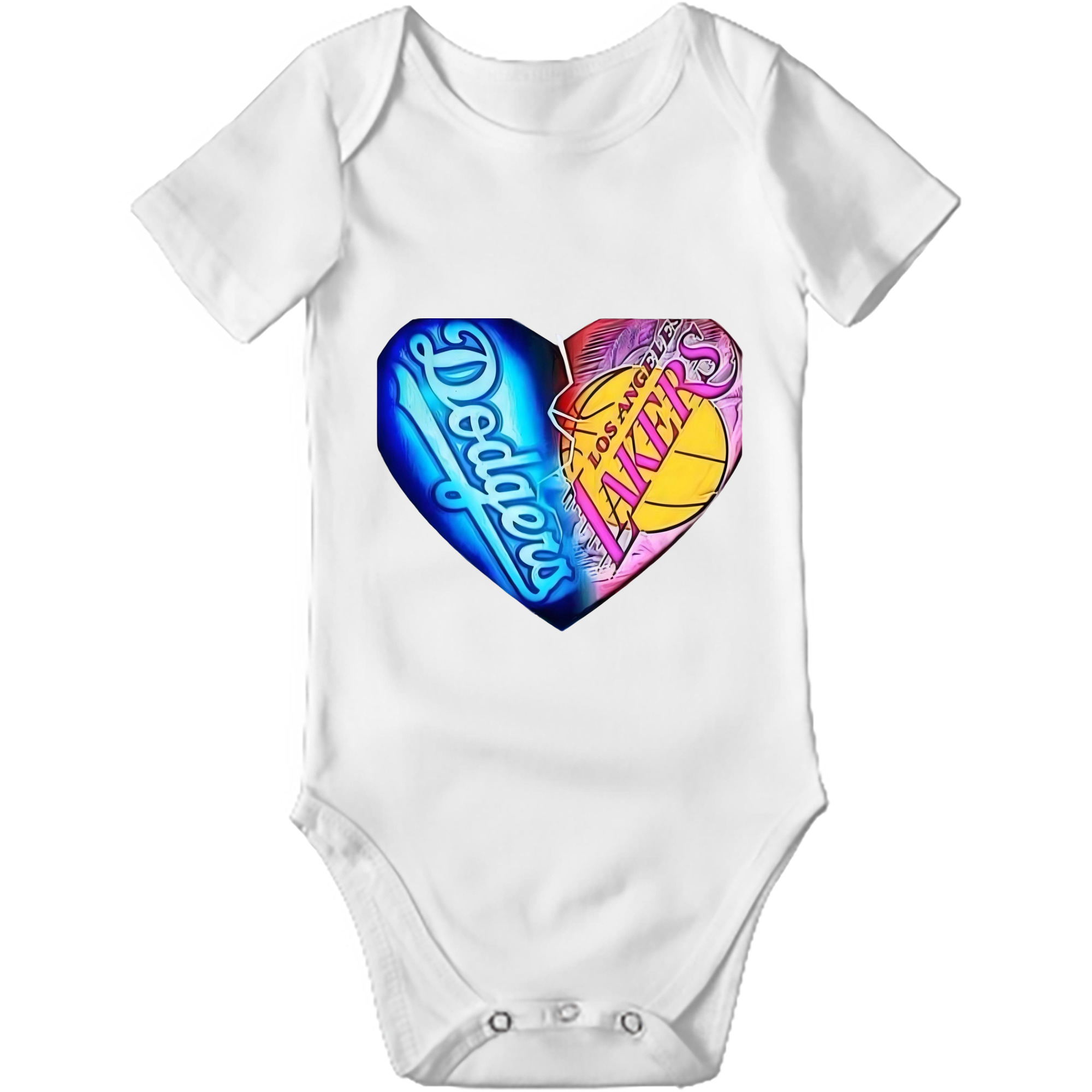  Baby Short Sleeve Romper – 100% Cotton Soft & Breathable Digital Print Onesie With Easy Snap Closure And Envelope Shoulder – Comfortable For Daily Wear & Travel