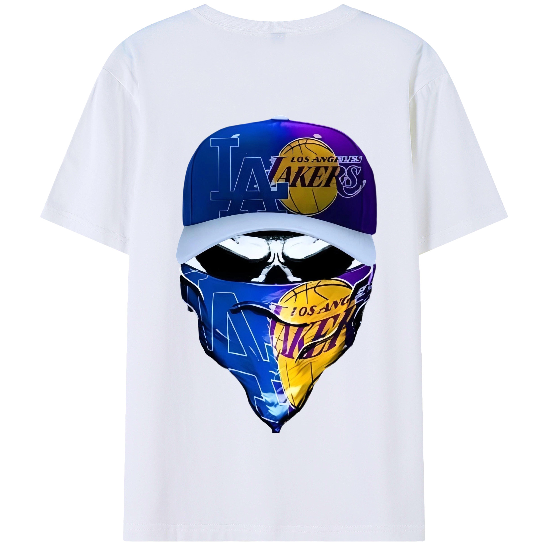  180g Combed Cotton T-Shirt With Back Heat Transfer Print – Soft, Lightweight, Fitted Design – Stylish Casual Wear For Sports & Everyday Use