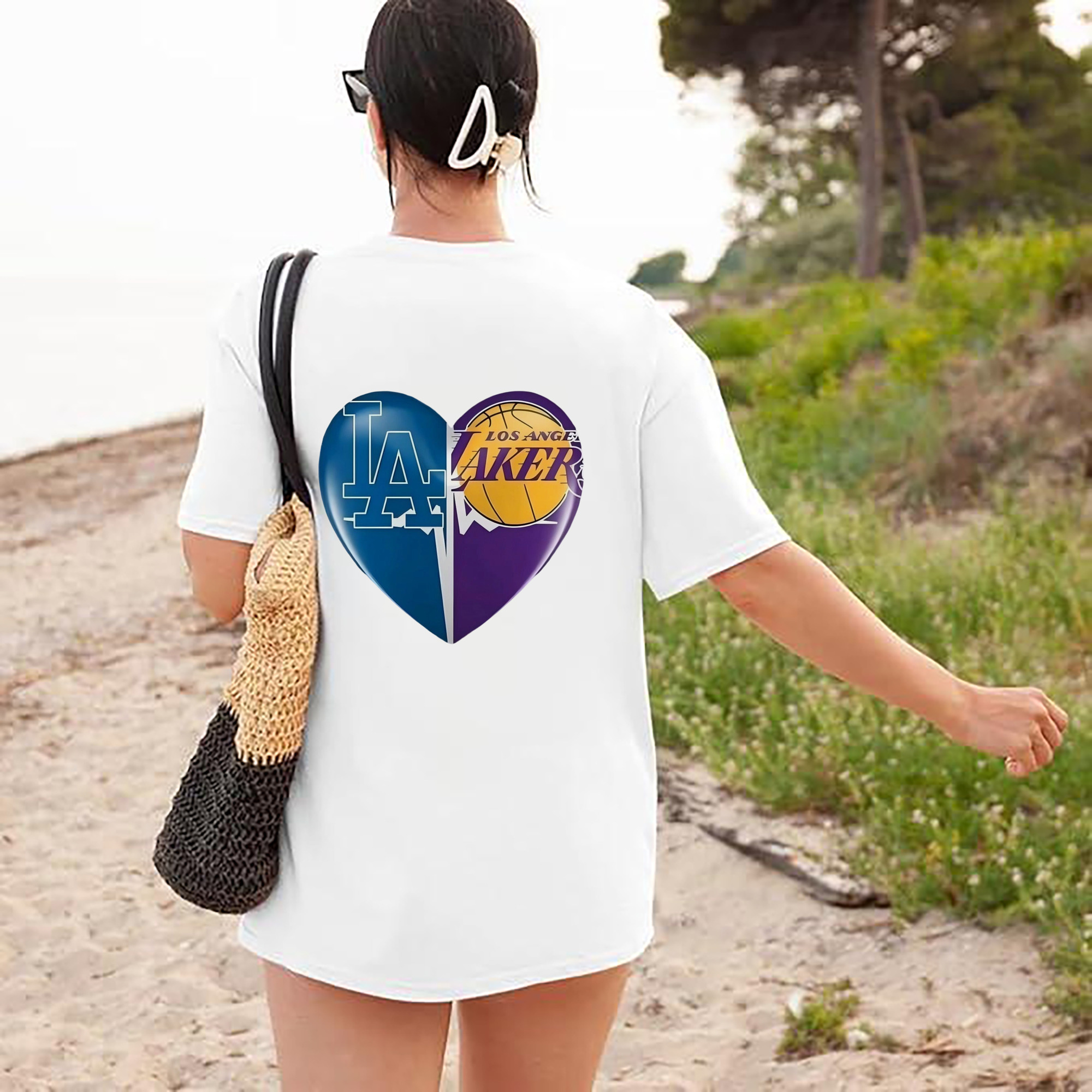  180g Combed Cotton T-Shirt With Back Heat Transfer Print – Soft, Lightweight, Fitted Design – Stylish Casual Wear For Sports & Everyday Use