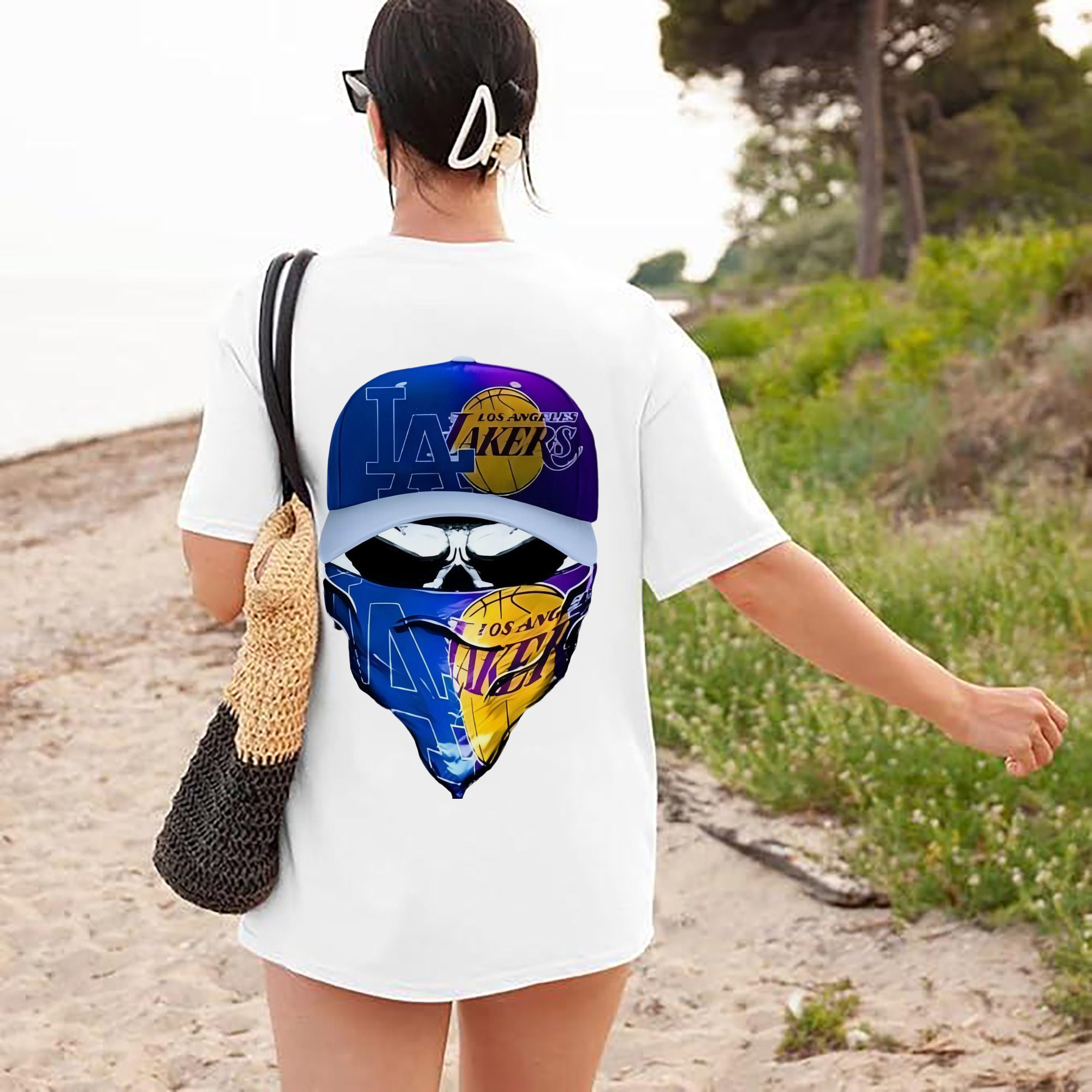  180g Combed Cotton T-Shirt With Back Heat Transfer Print – Soft, Lightweight, Fitted Design – Stylish Casual Wear For Sports & Everyday Use