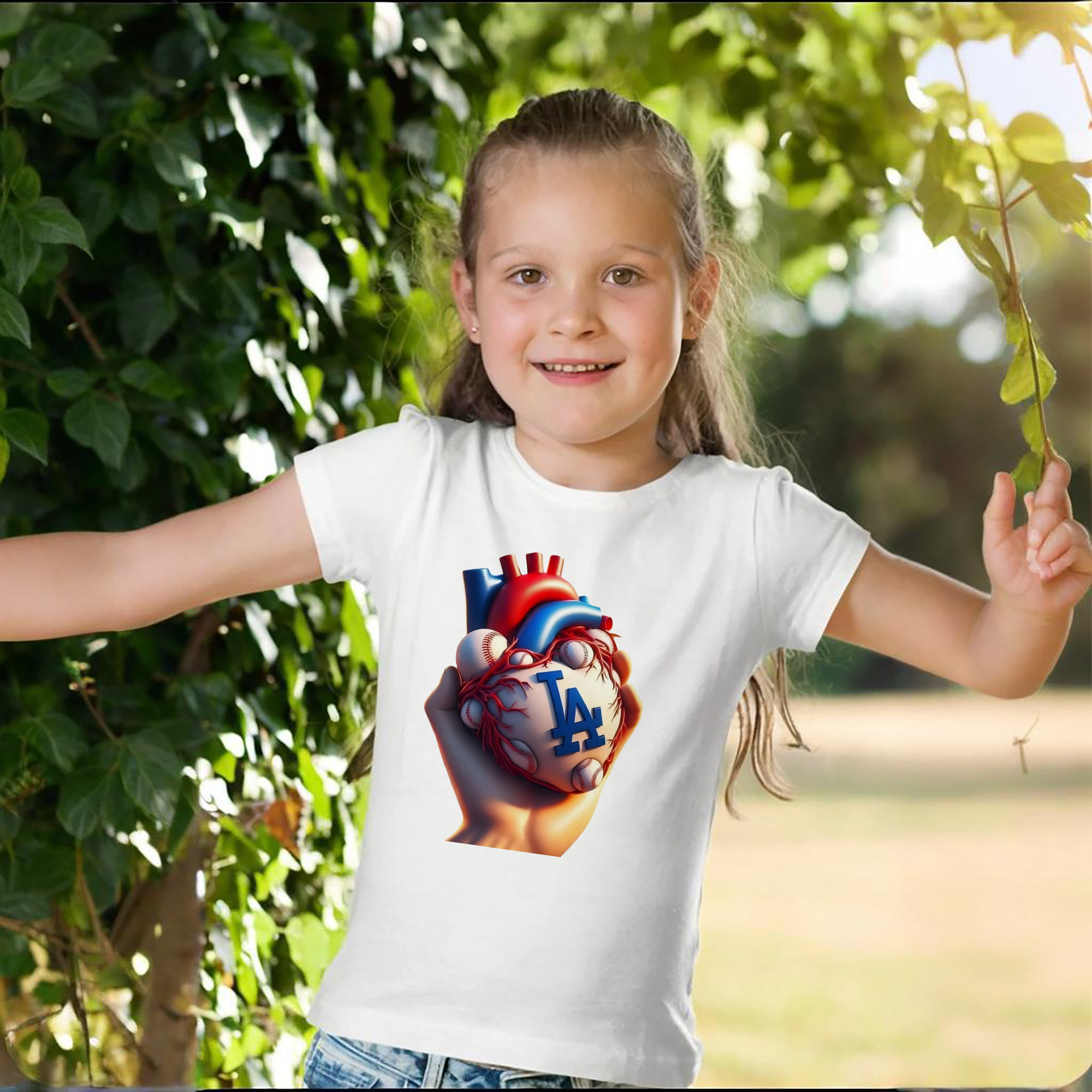  Combed Cotton Kids T-Shirt 180g With Front Heat Transfer Print – Soft, Lightweight, Side-Seamed Design – Stylish And Comfortable Casual Wear For Everyday Activities