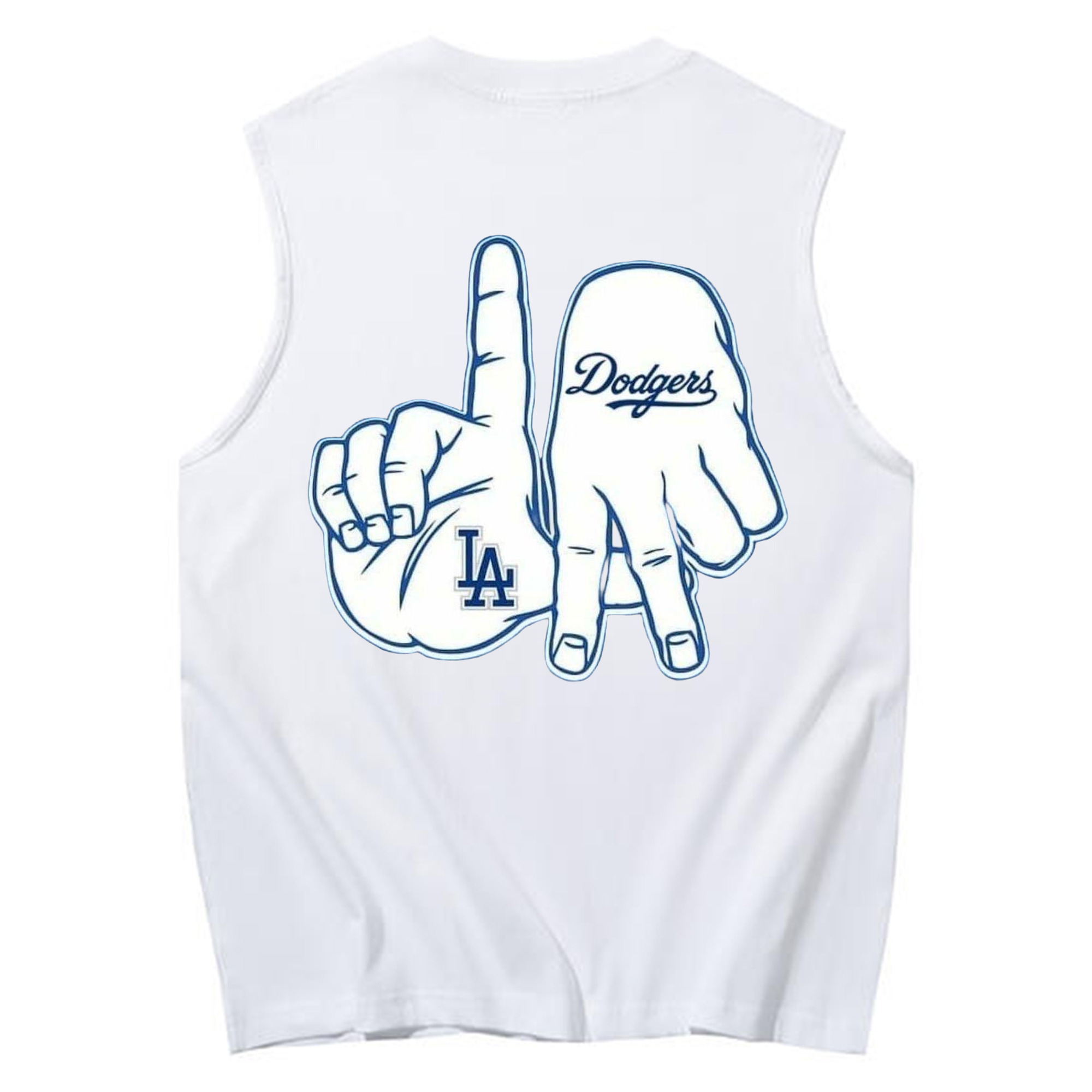  230g Pure Cotton Tank Top With Back Heat Transfer Print – Soft, Lightweight, Fitted Design – Stylish & Comfortable Casual Wear For Sports & Everyday Use