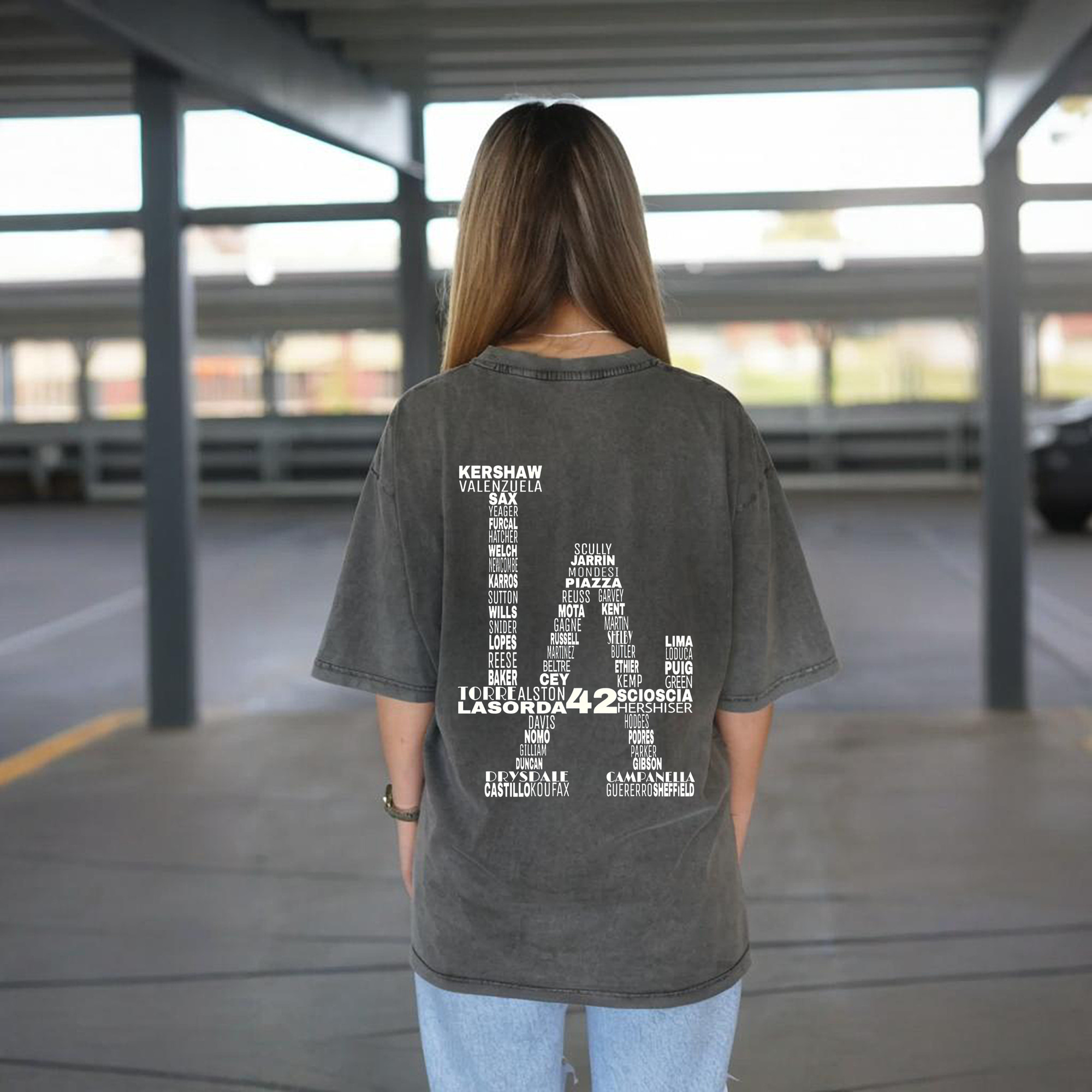  Washed Vintage 230g Cotton Oversized T-Shirt With Back Heat Transfer Print – Soft, Lightweight & Stylish – Comfortable Casual Wear For Sports & Everyday Use