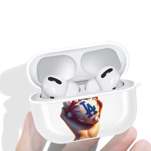  AirPods Pro Hard Case White With Keychain, Durable Flexible PC, Precise Cutouts, Anti-Fingerprint, Yellowing & Scratch Resistant, Full Protection, Washable