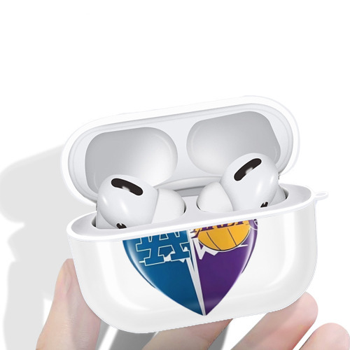  AirPods Pro Hard Case White With Keychain, Durable Flexible PC, Precise Cutouts, Anti-Fingerprint, Yellowing & Scratch Resistant, Full Protection, Washable