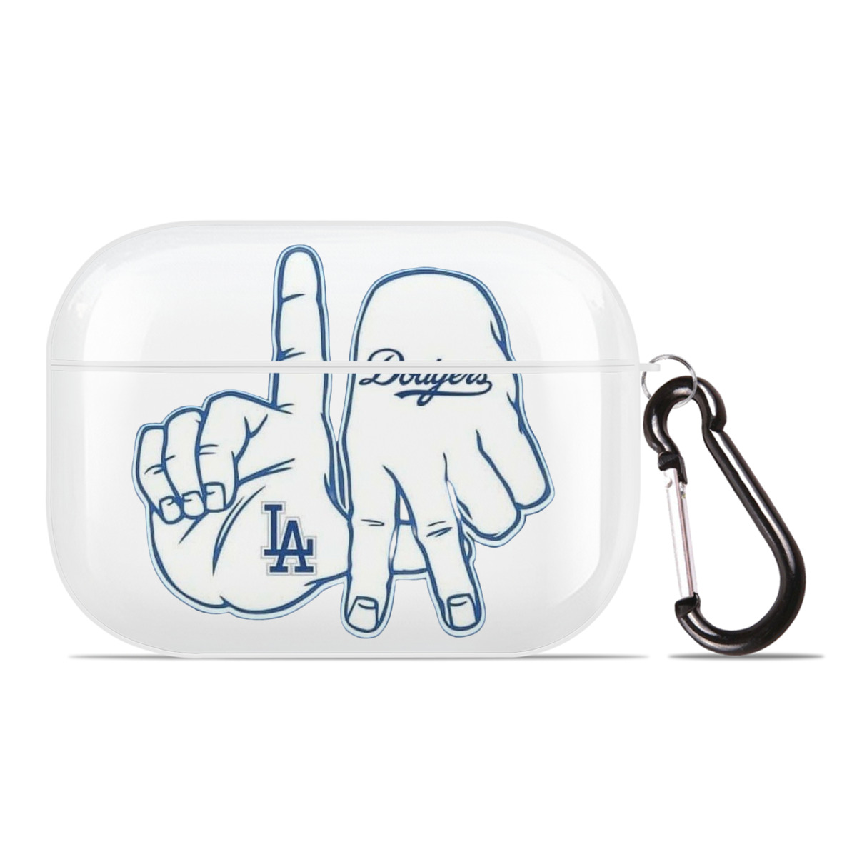  AirPods Pro Hard Case White With Keychain, Durable Flexible PC, Precise Cutouts, Anti-Fingerprint, Yellowing & Scratch Resistant, Full Protection, Washable