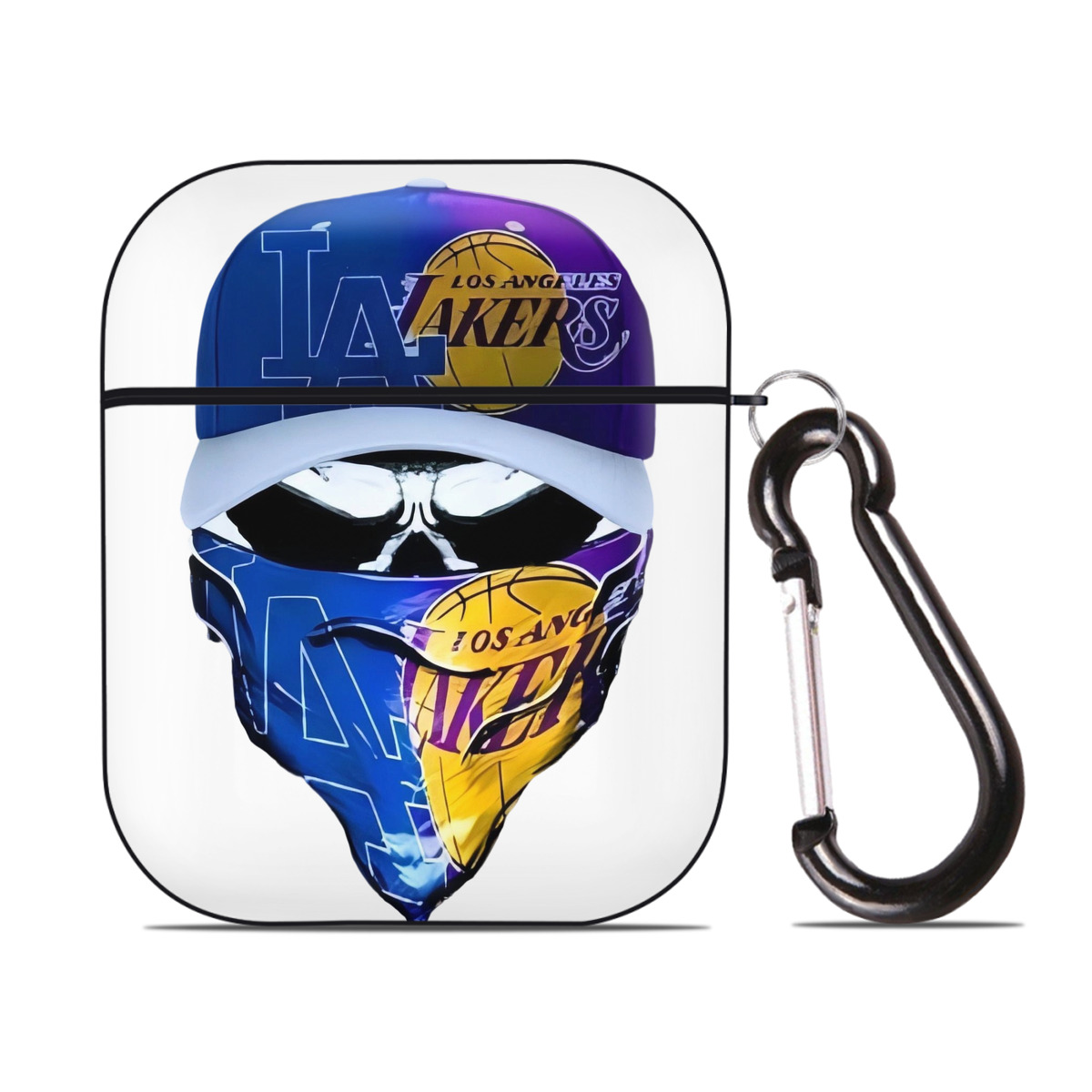  AirPods 2 Case Hard Shell Black, Flexible PC Material, Precise Cutouts, Full Protection, Anti-Fingerprint, Washable, Includes Keychain – Durable & Slim Design