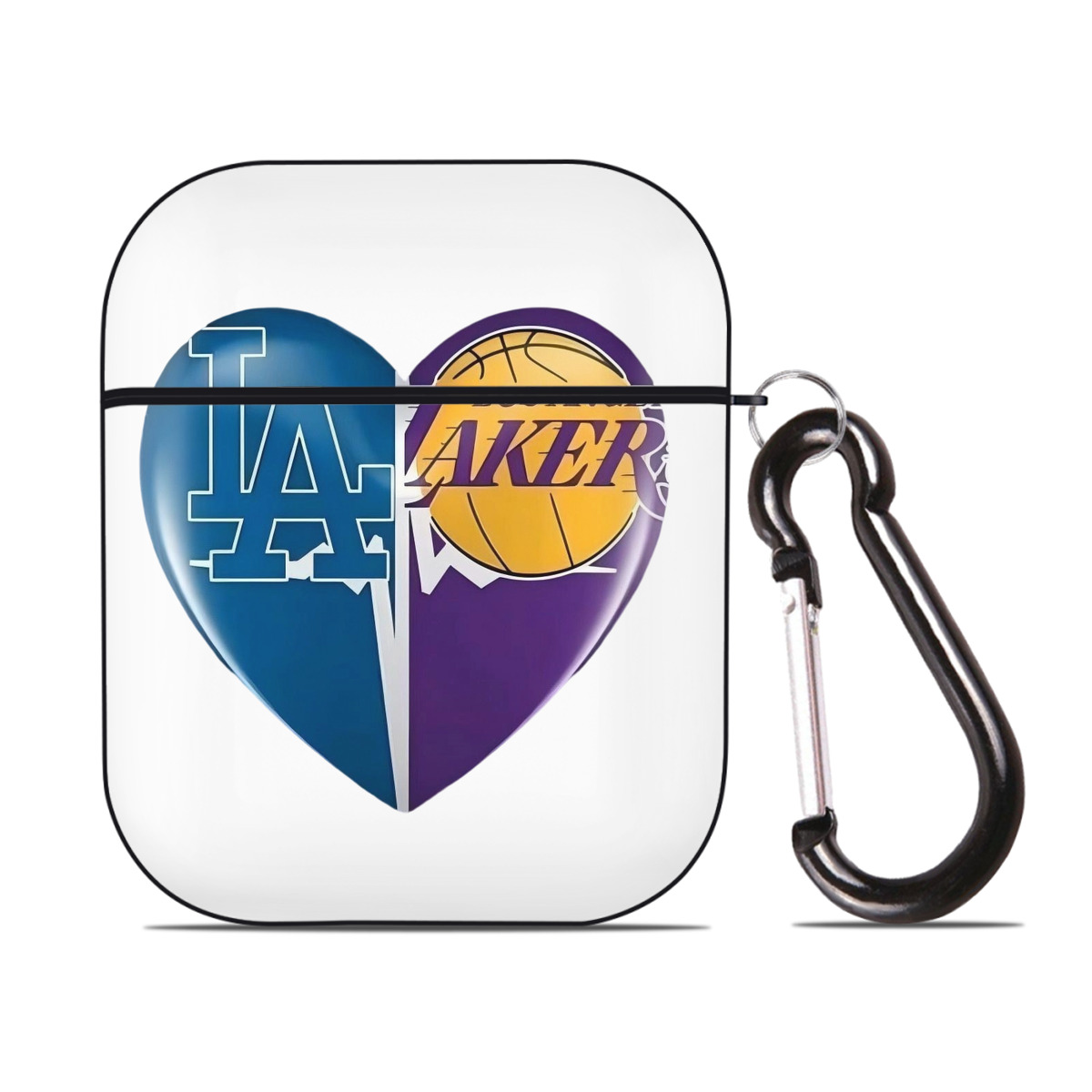  AirPods 2 Case Hard Shell Black, Flexible PC Material, Precise Cutouts, Full Protection, Anti-Fingerprint, Washable, Includes Keychain – Durable & Slim Design