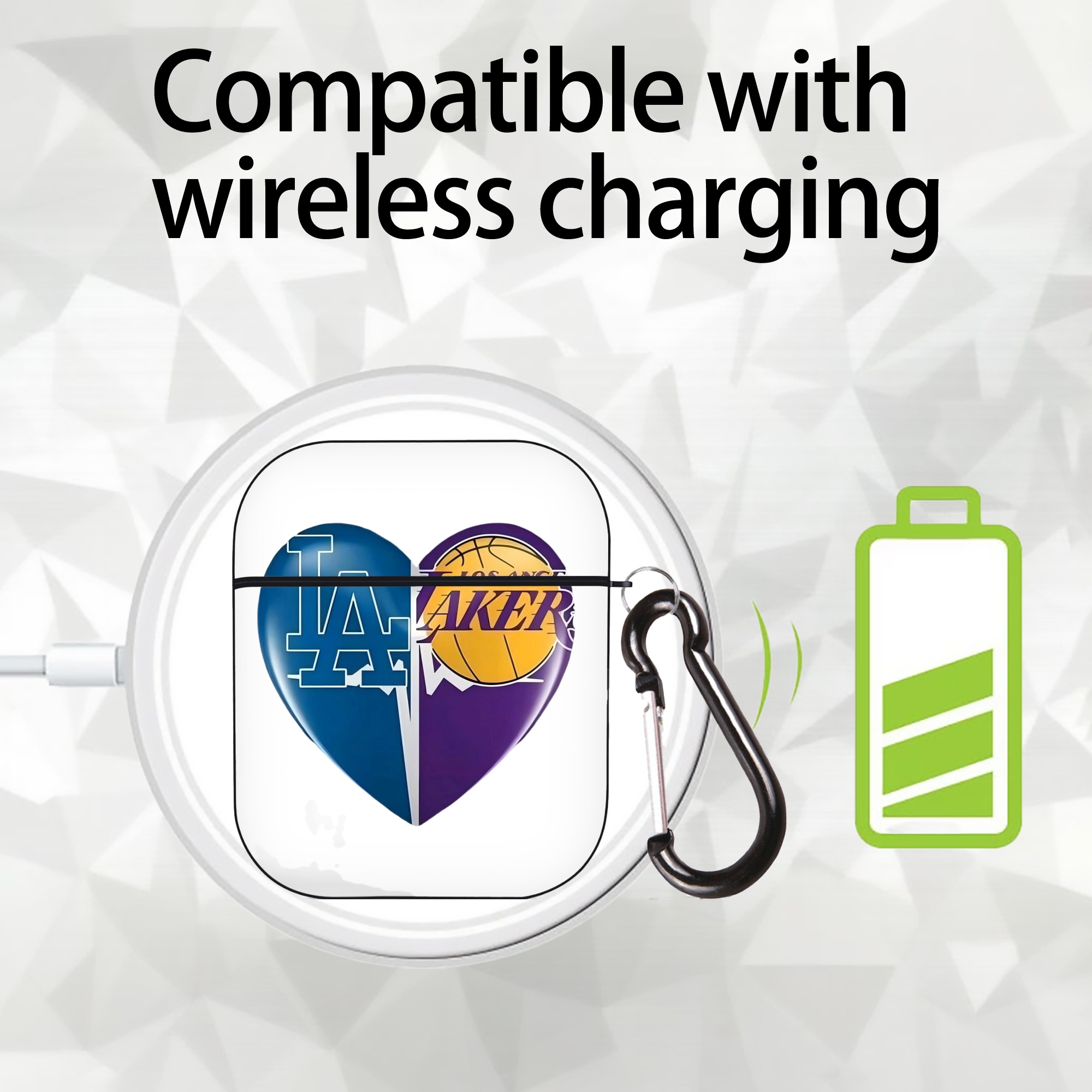  AirPods 2 Case Hard Shell Black, Flexible PC Material, Precise Cutouts, Full Protection, Anti-Fingerprint, Washable, Includes Keychain – Durable & Slim Design