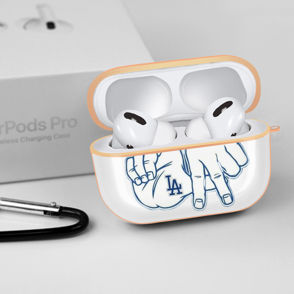  AirPods Pro Protective Case Rose Gold, Flexible PC Material, Precise Fit, Anti-Slip Cover, Full Protection, Fingerprint Resistant, Washable With Keychain