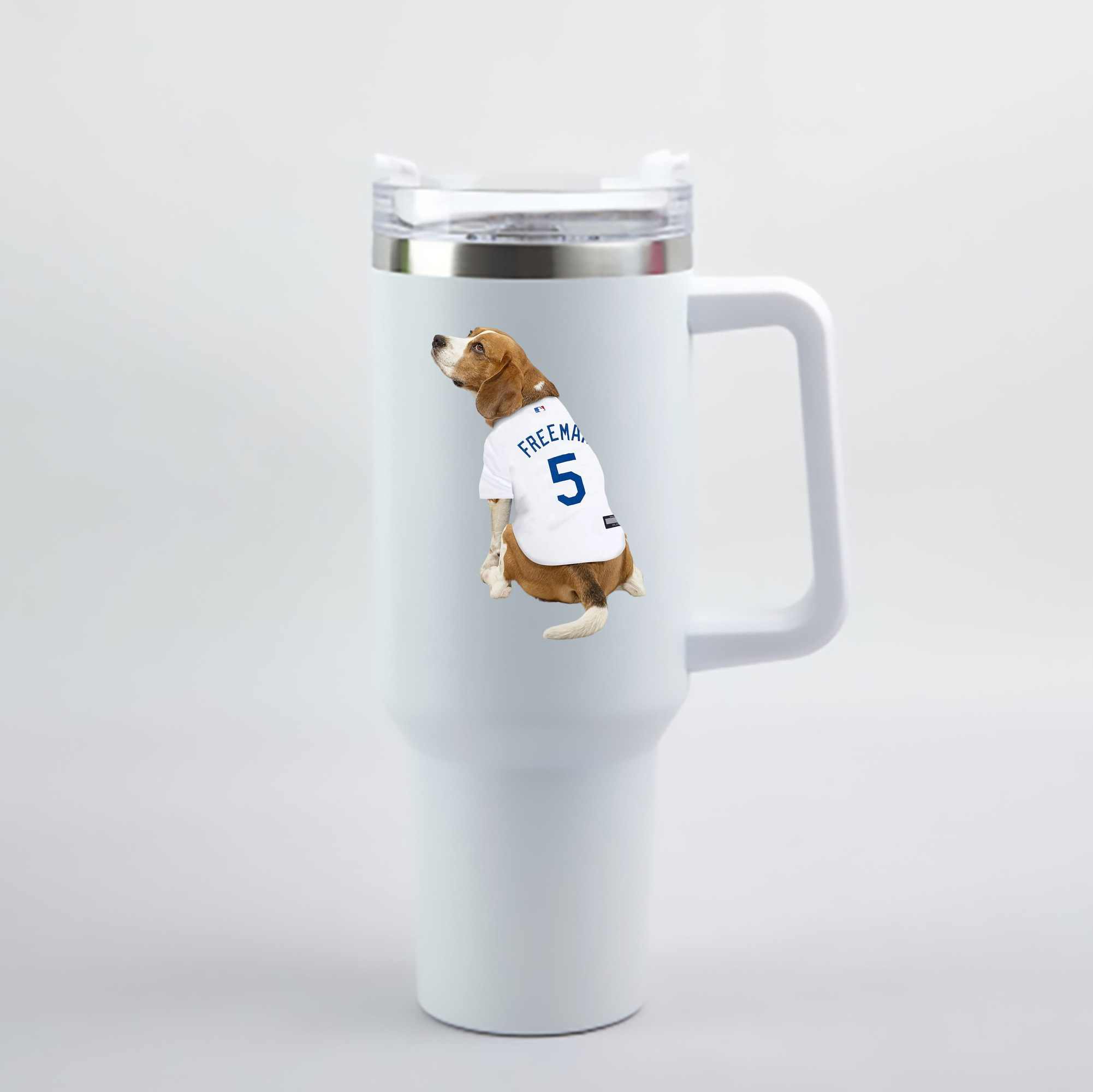  40oz Handle Car Cup With Crystal Sticker Design – Durable Stainless Steel Travel Mug With Reusable Straw – Double Wall Insulated