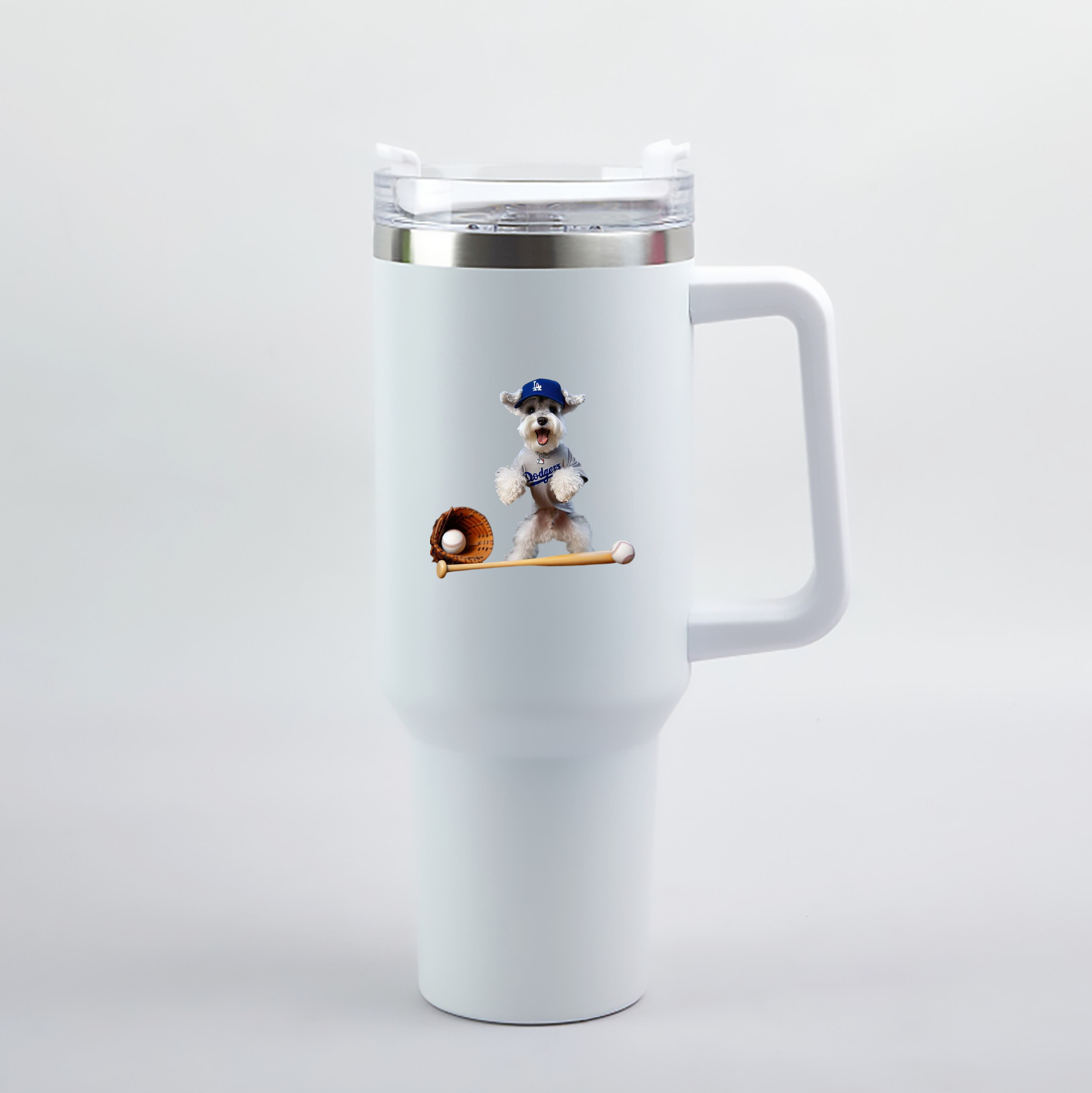  40oz Handle Car Tumbler – Durable Stainless Steel Travel Mug With UV Print – Double Wall Insulated, Fits Most Car Cup Holders