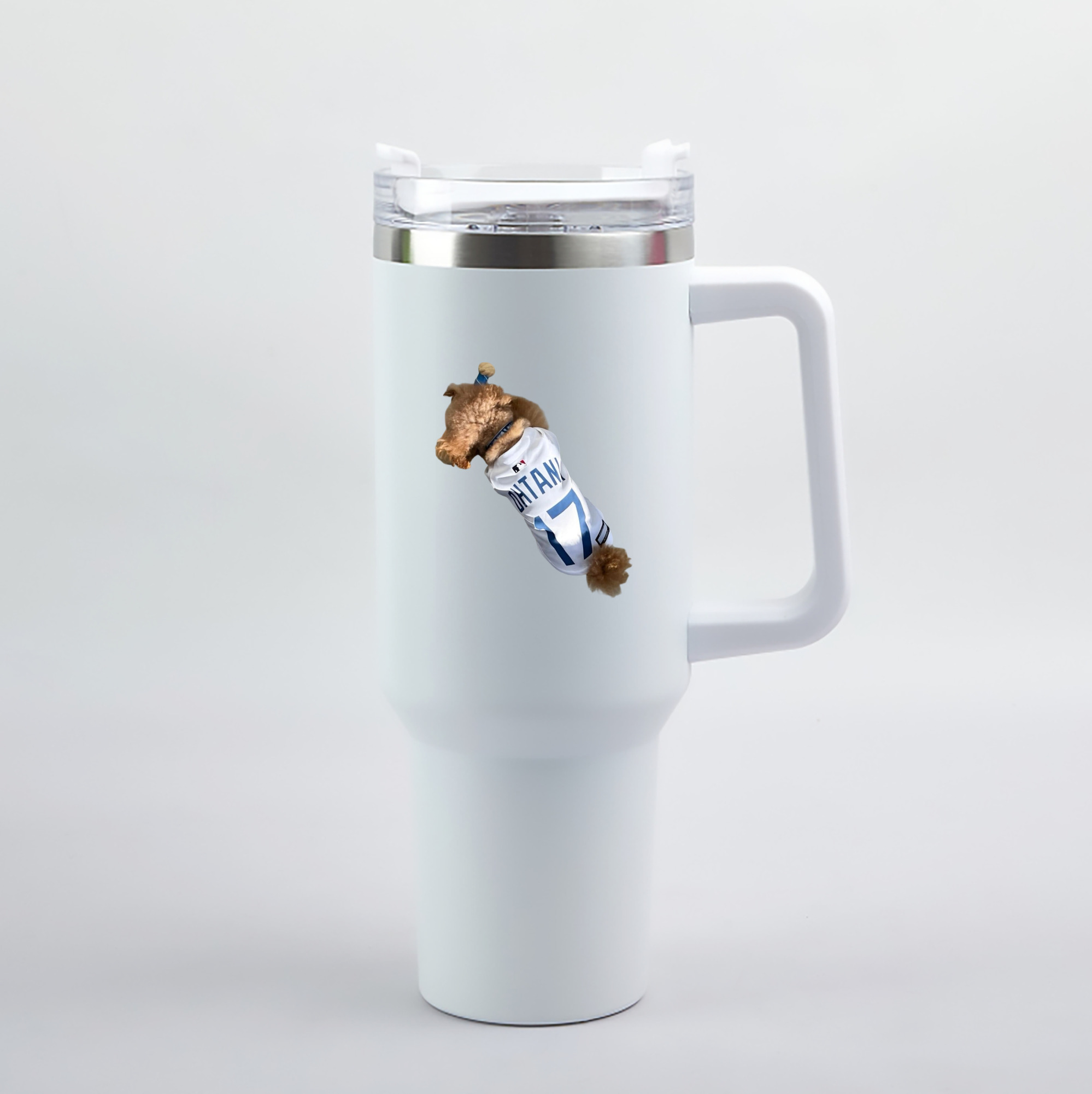  40oz Handle Car Tumbler – Durable Stainless Steel Travel Mug With UV Print – Double Wall Insulated, Fits Most Car Cup Holders