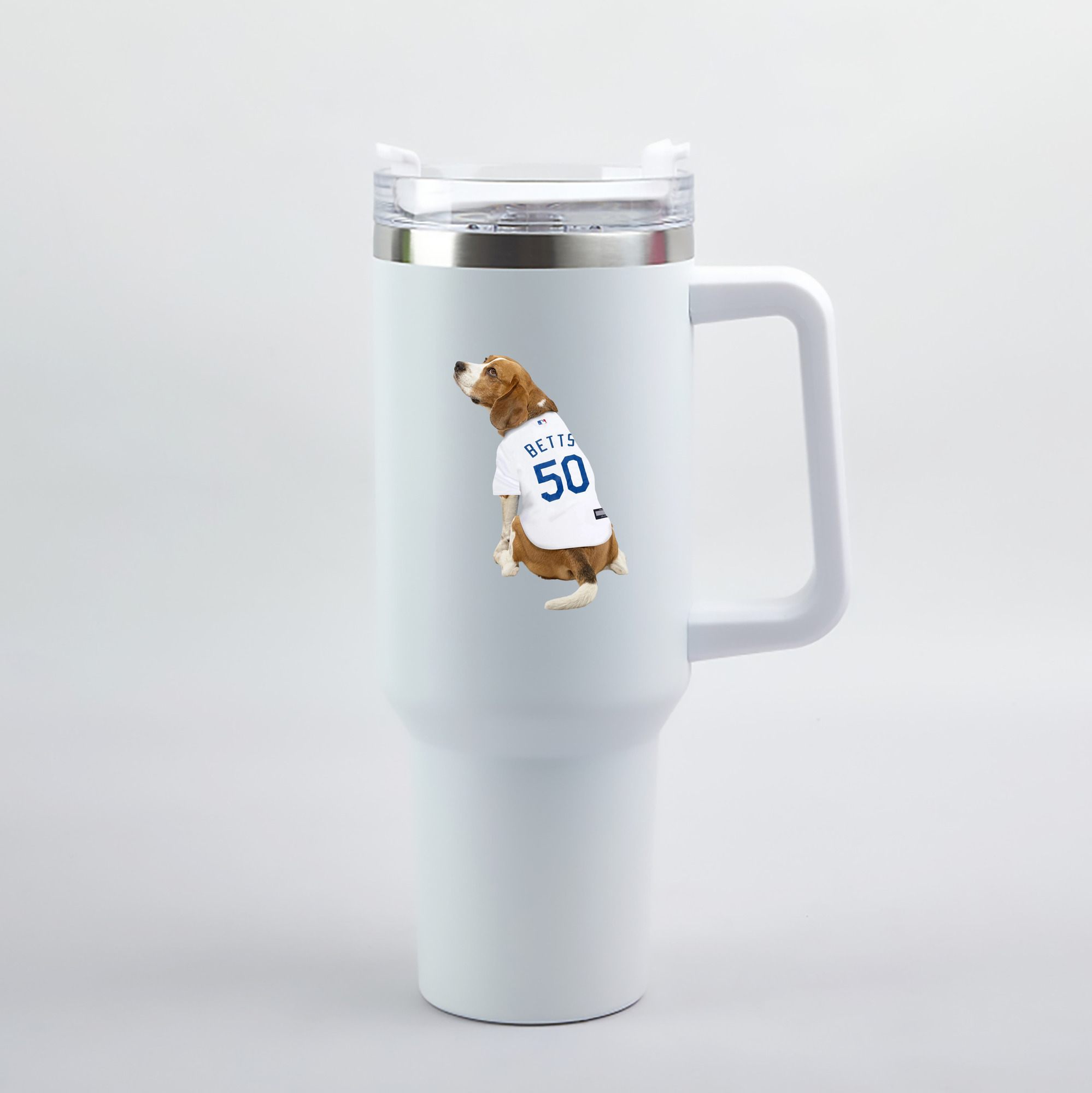  40oz Handle Car Tumbler – Durable Stainless Steel Travel Mug With UV Print – Double Wall Insulated, Fits Most Car Cup Holders