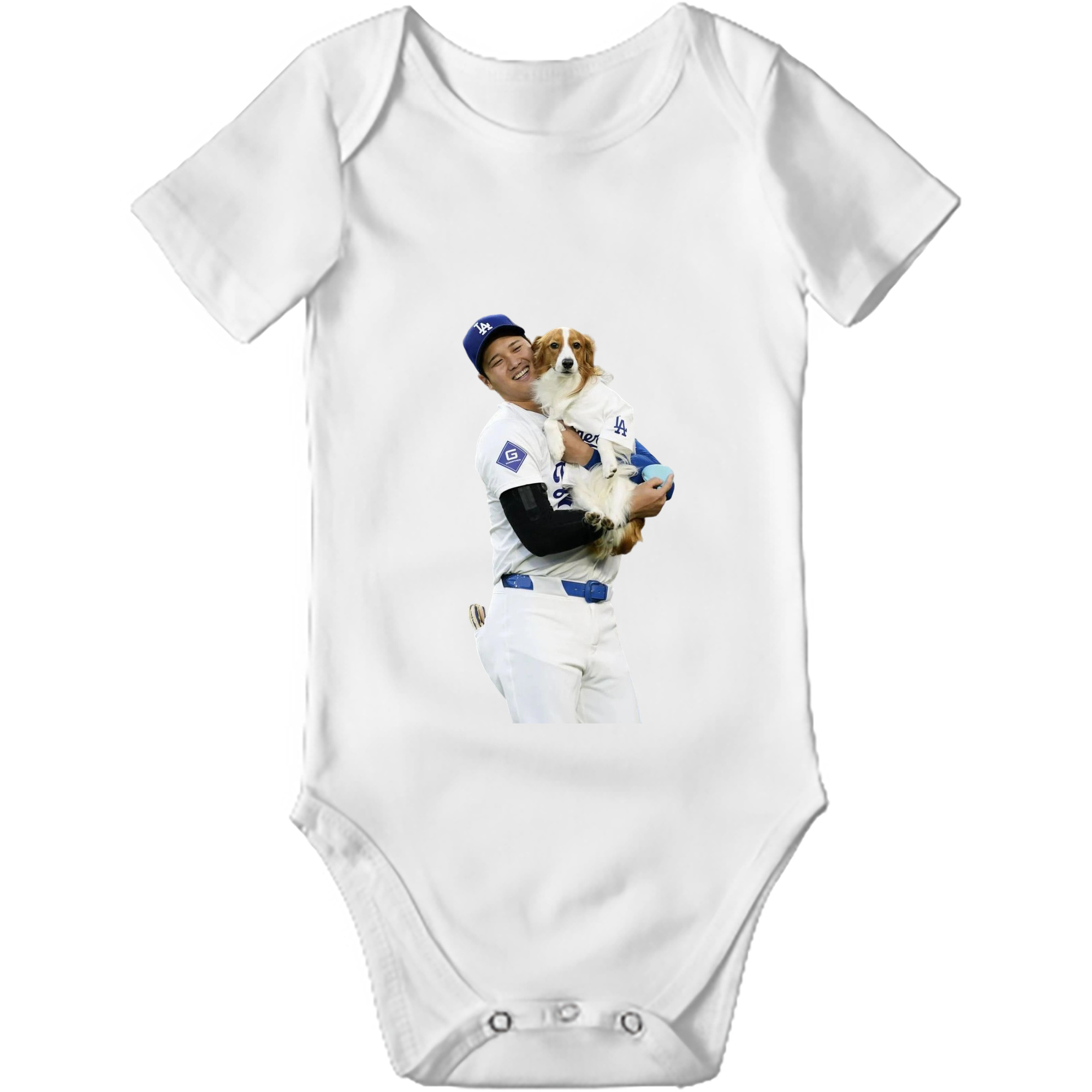  Baby Short Sleeve Romper – 100% Cotton Soft & Breathable Digital Print Onesie With Easy Snap Closure And Envelope Shoulder – Comfortable For Daily Wear & Travel