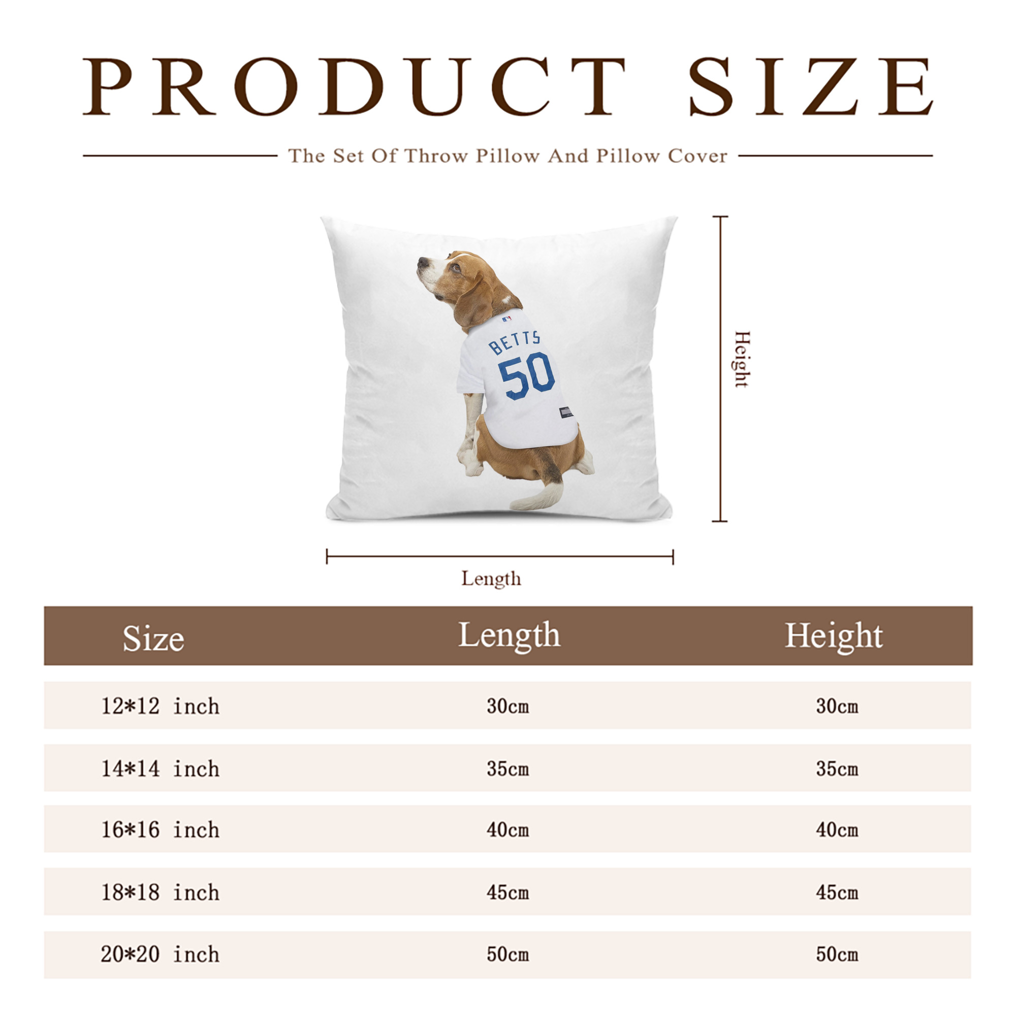  Soft Polyester Pillow Cover With Insert – Double-Sided Design, Invisible Zipper, Durable & Breathable – Easy Care Cushion Set