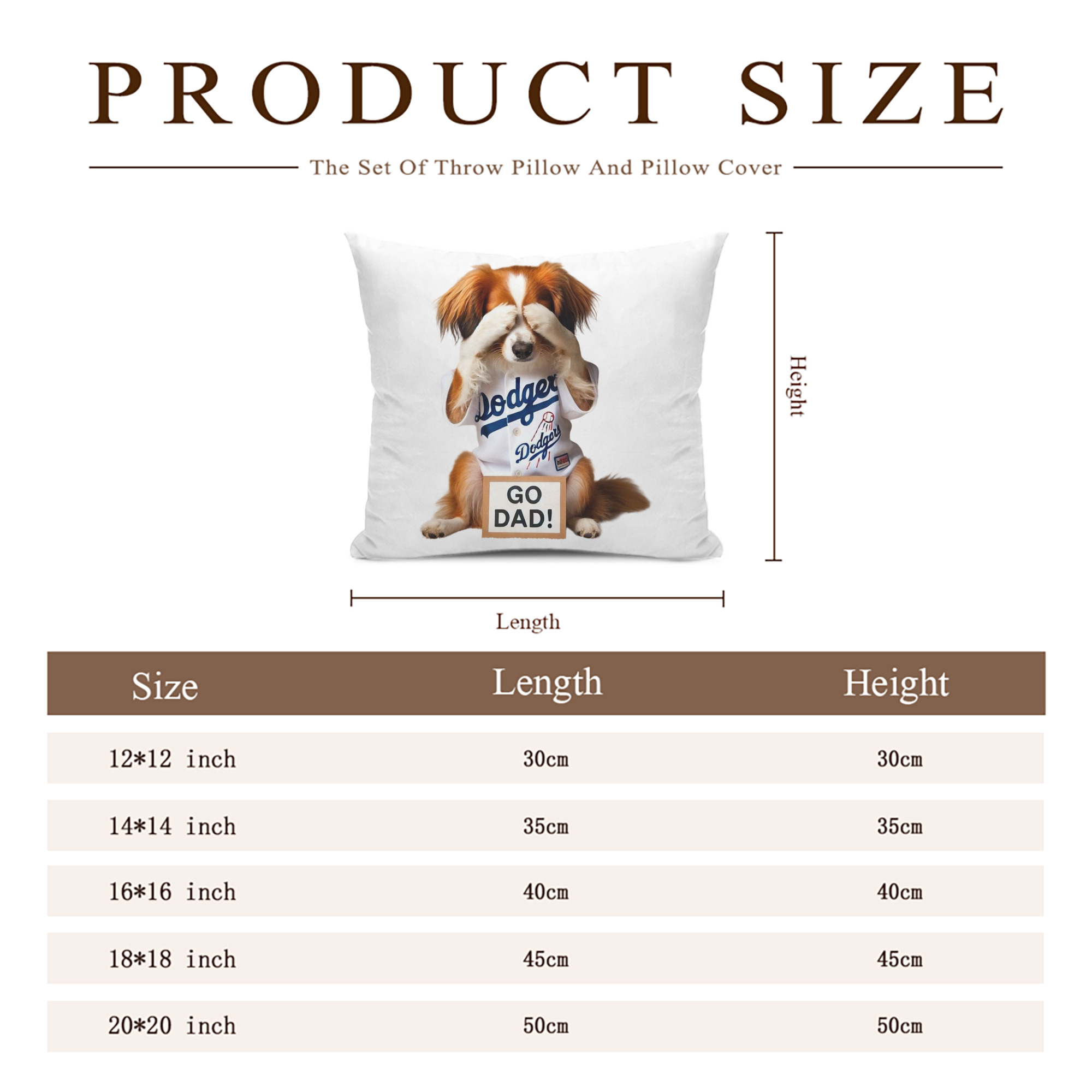  Soft Polyester Pillow Cover With Insert – Double-Sided Design, Invisible Zipper, Durable & Breathable – Easy Care Cushion Set