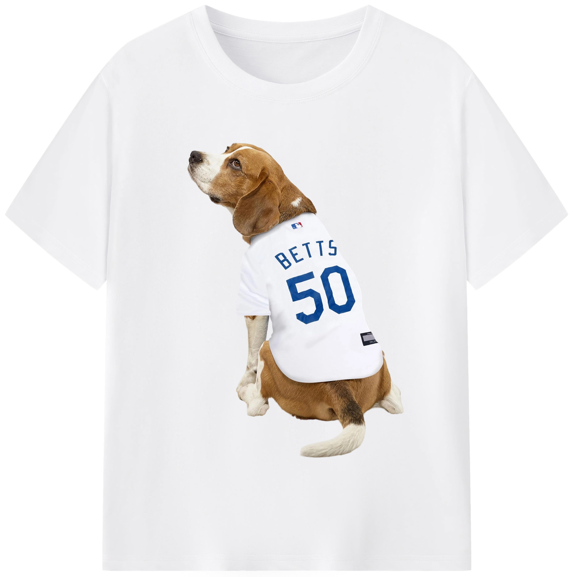  180g Cotton T-Shirt With Front Heat Transfer Print – Soft, Lightweight, Fitted Design – Comfortable Casual Wear For Sports & Everyday Use