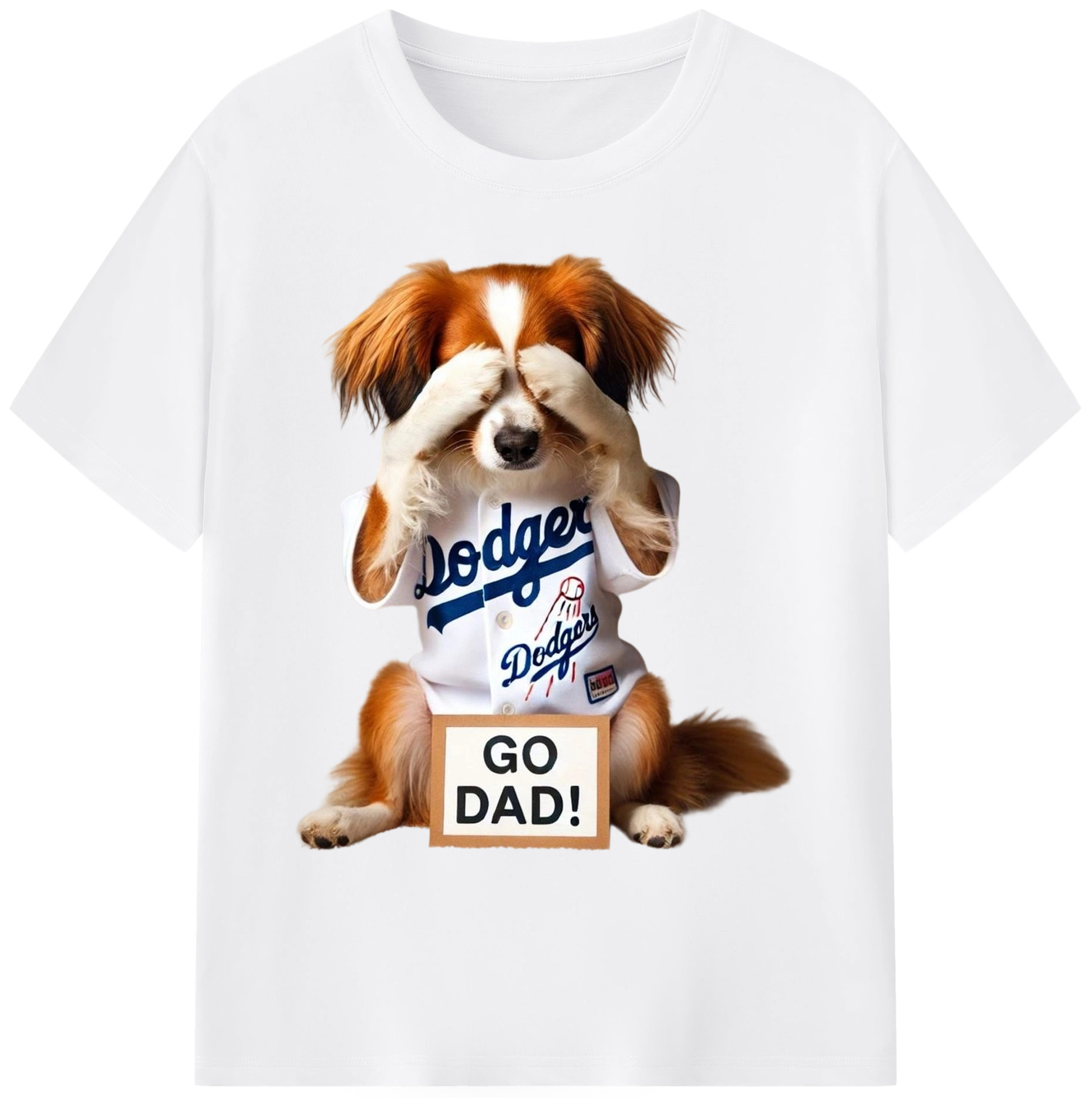  180g Cotton T-Shirt With Front Heat Transfer Print – Soft, Lightweight, Fitted Design – Comfortable Casual Wear For Sports & Everyday Use