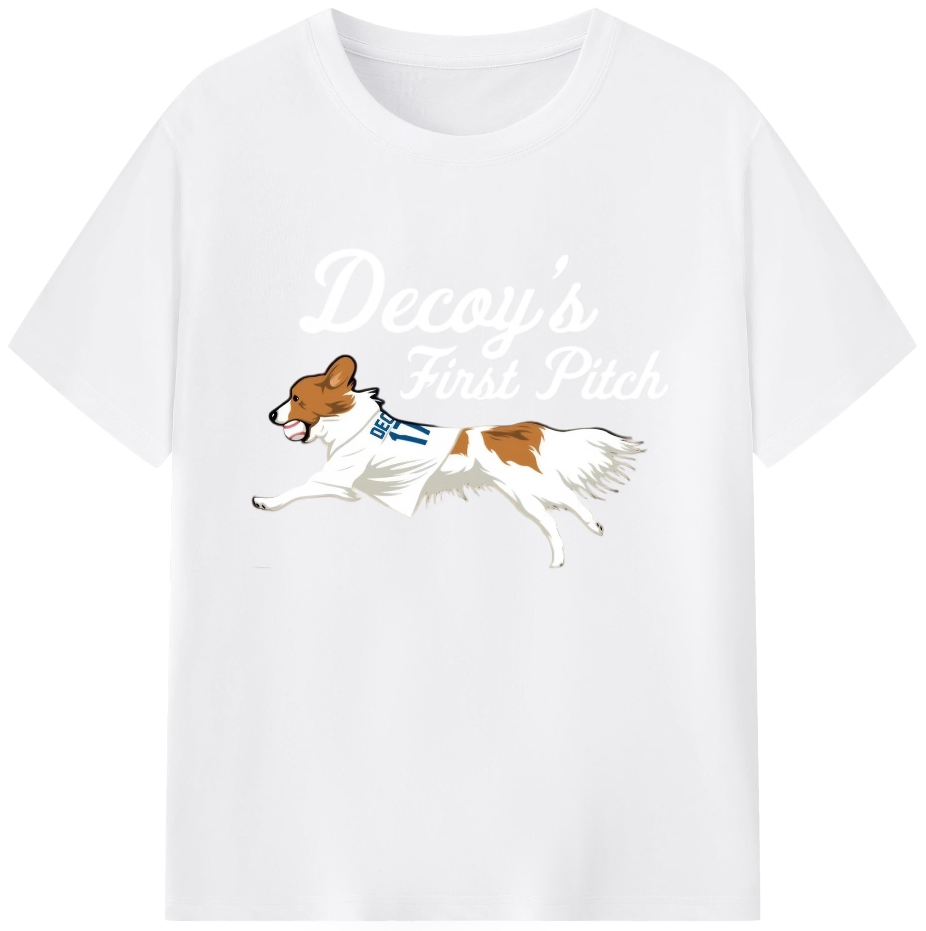  180g Cotton T-Shirt With Front Heat Transfer Print – Soft, Lightweight, Fitted Design – Comfortable Casual Wear For Sports & Everyday Use