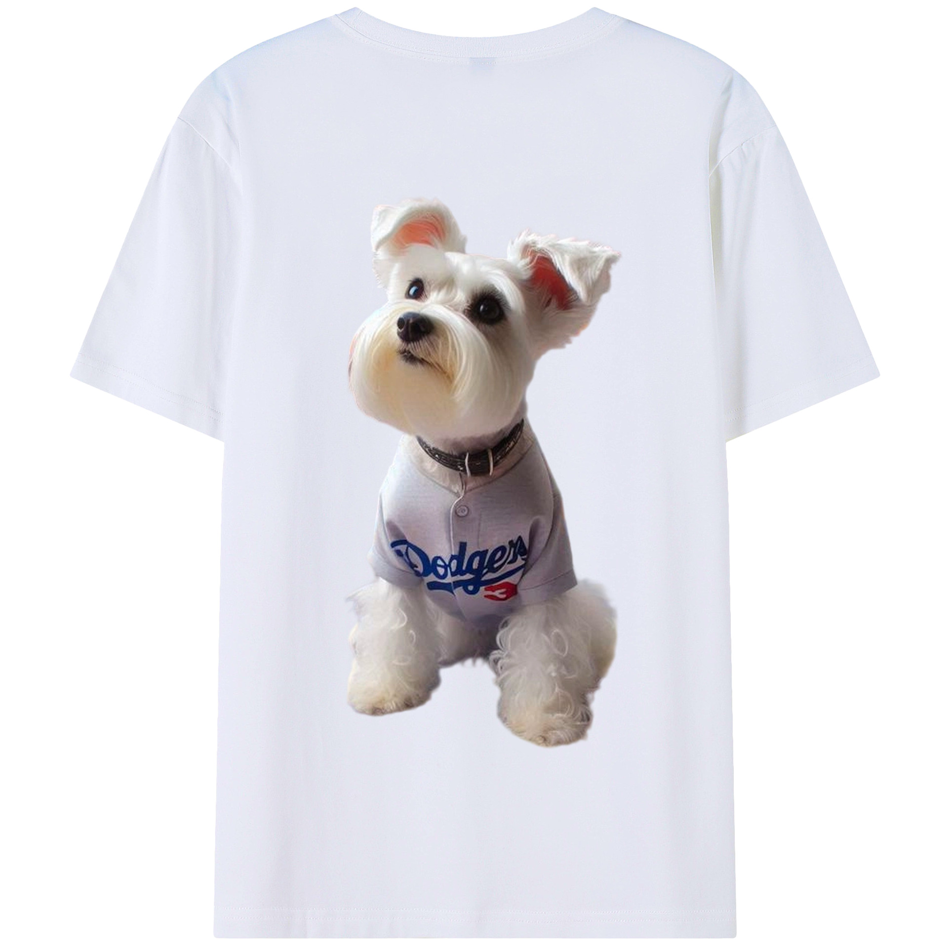  180g Combed Cotton T-Shirt With Back Heat Transfer Print – Soft, Lightweight, Fitted Design – Stylish Casual Wear For Sports & Everyday Use