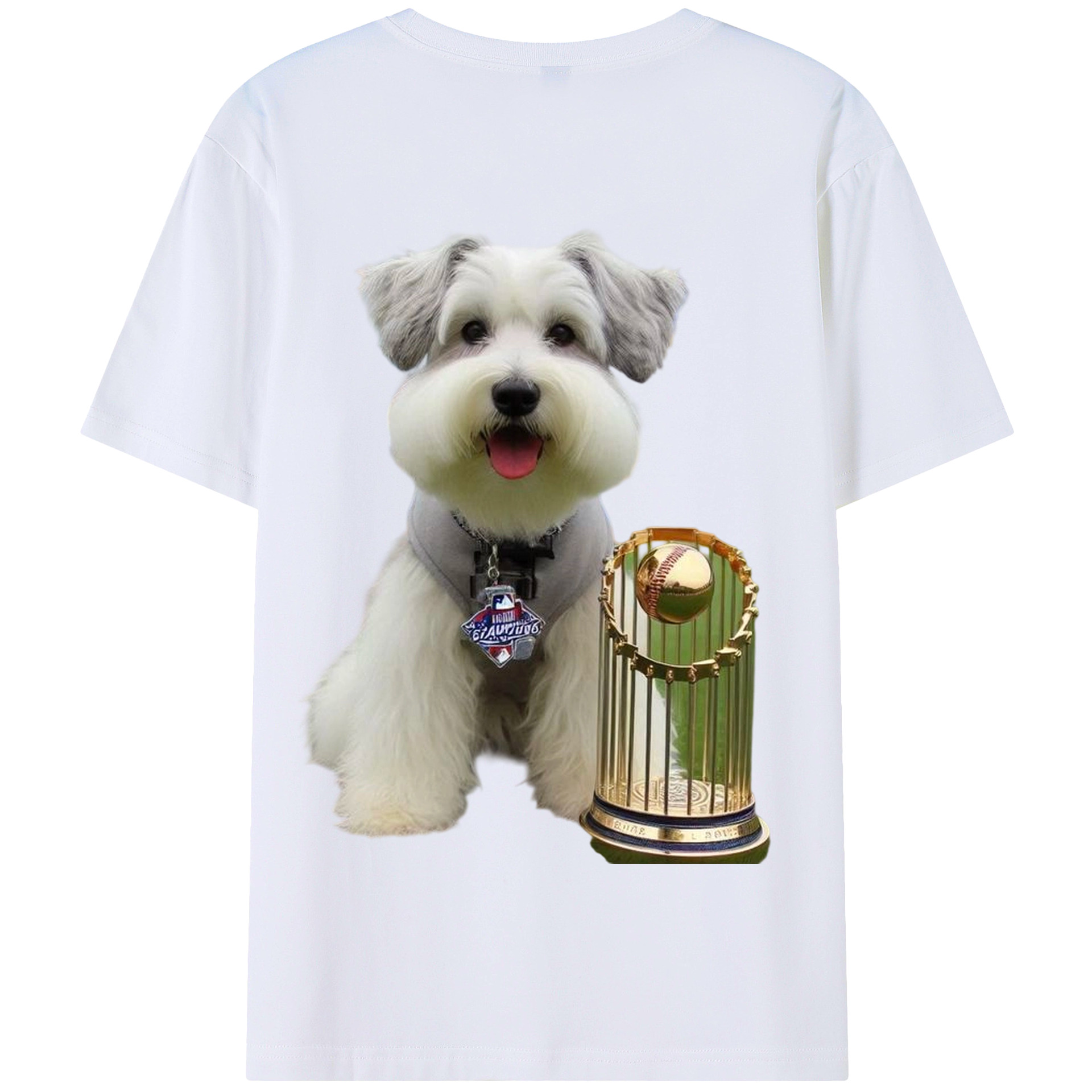  180g Combed Cotton T-Shirt With Back Heat Transfer Print – Soft, Lightweight, Fitted Design – Stylish Casual Wear For Sports & Everyday Use