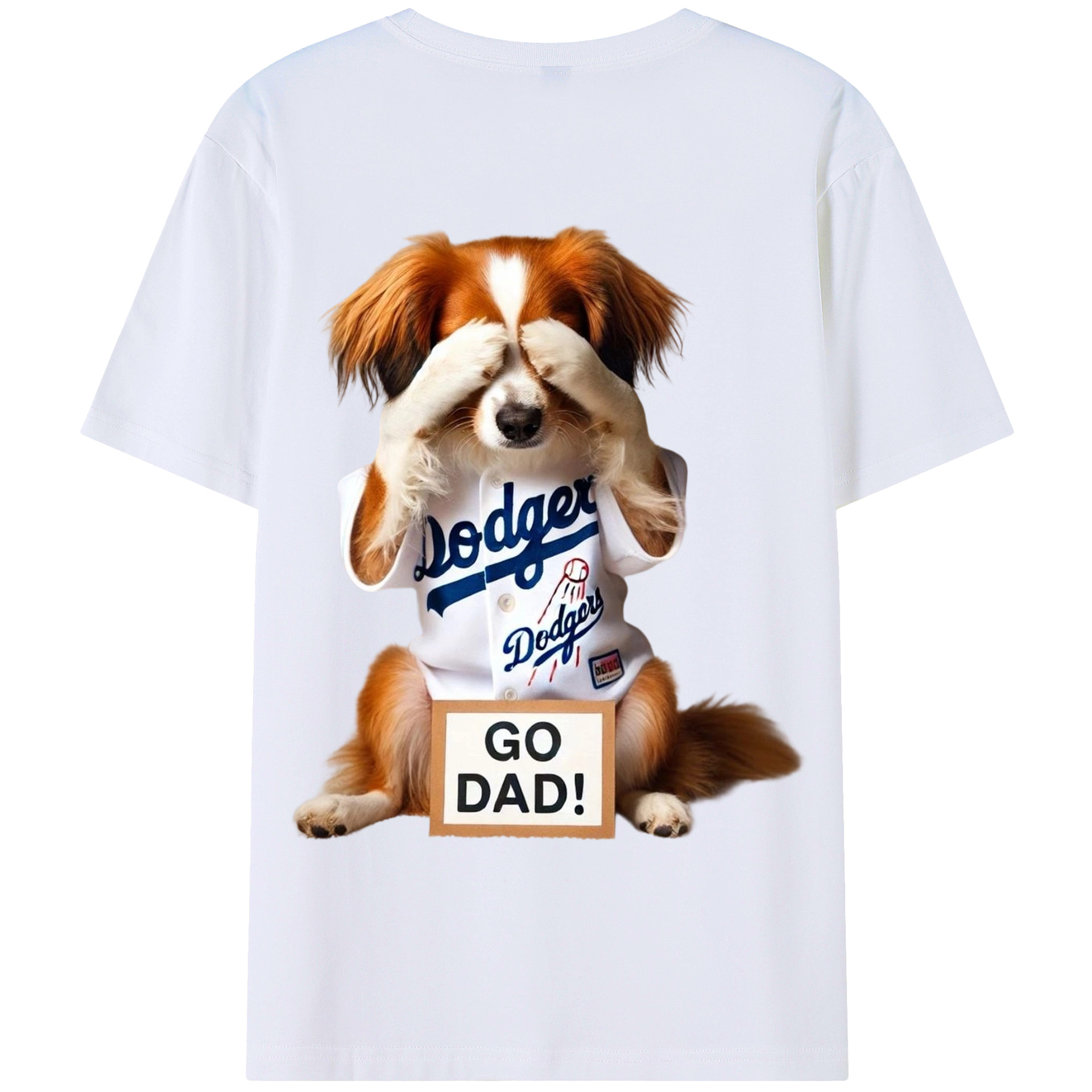  180g Combed Cotton T-Shirt With Back Heat Transfer Print – Soft, Lightweight, Fitted Design – Stylish Casual Wear For Sports & Everyday Use