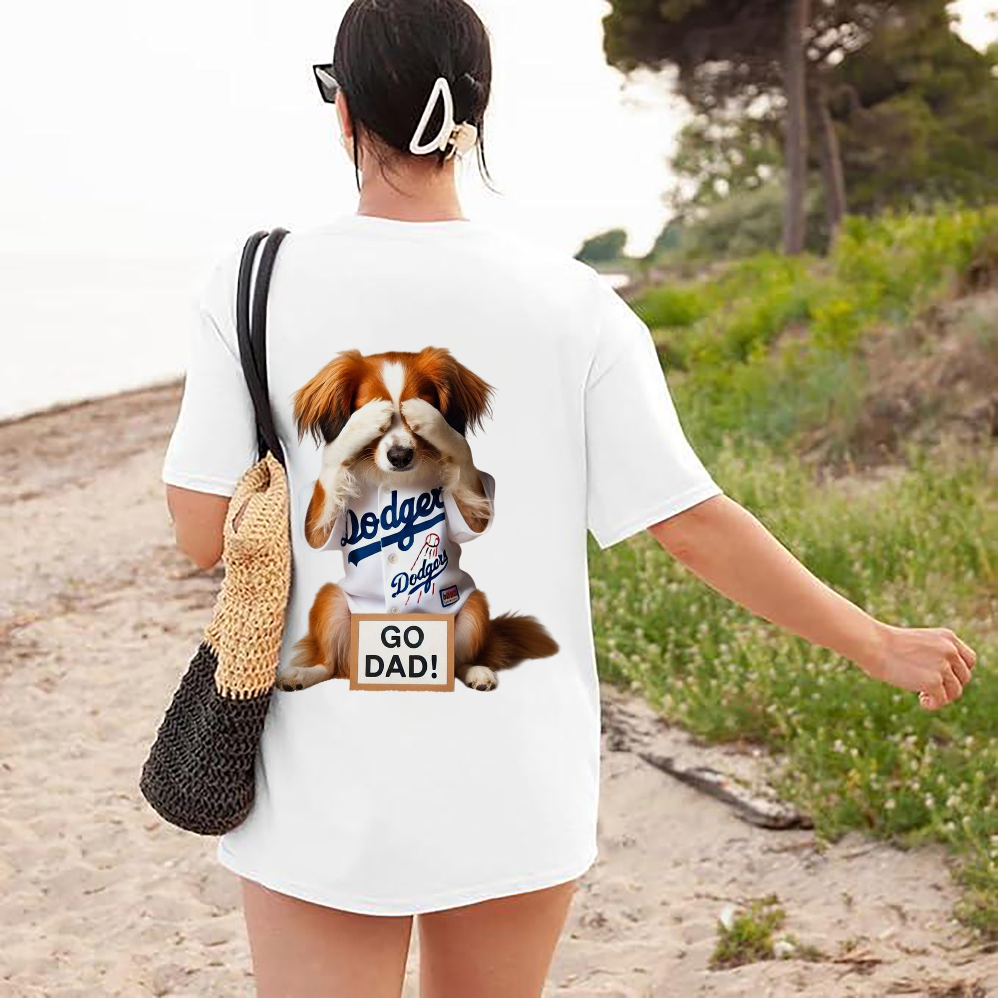  180g Combed Cotton T-Shirt With Back Heat Transfer Print – Soft, Lightweight, Fitted Design – Stylish Casual Wear For Sports & Everyday Use