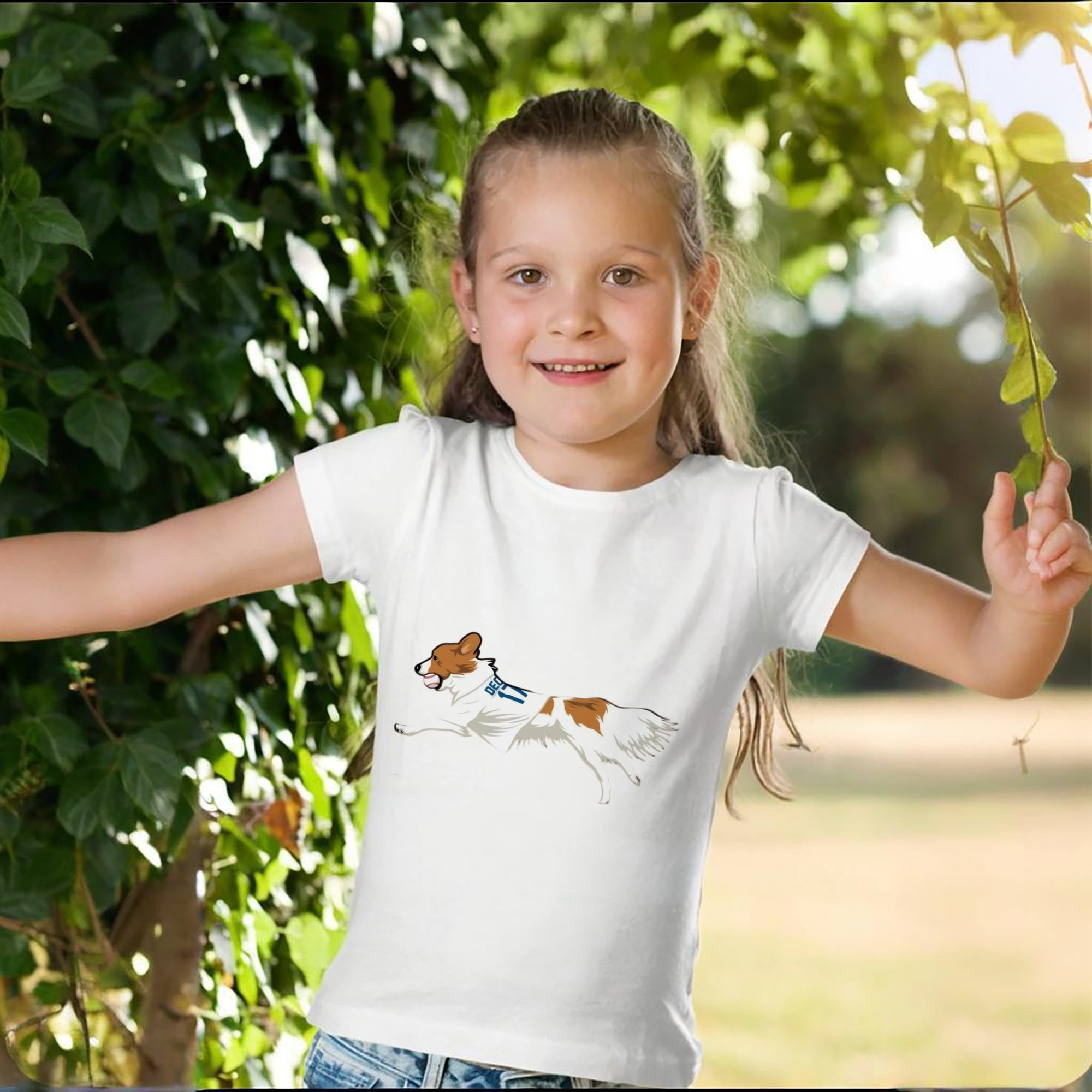  Combed Cotton Kids T-Shirt 180g With Front Heat Transfer Print – Soft, Lightweight, Side-Seamed Design – Stylish And Comfortable Casual Wear For Everyday Activities