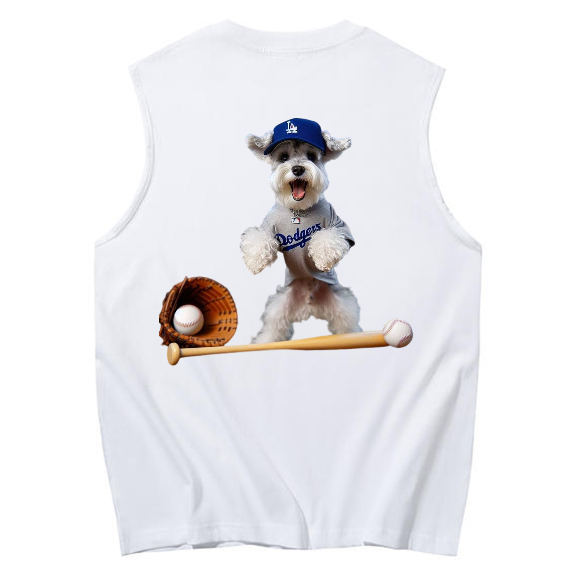  230g Pure Cotton Tank Top With Back Heat Transfer Print – Soft, Lightweight, Fitted Design – Stylish & Comfortable Casual Wear For Sports & Everyday Use