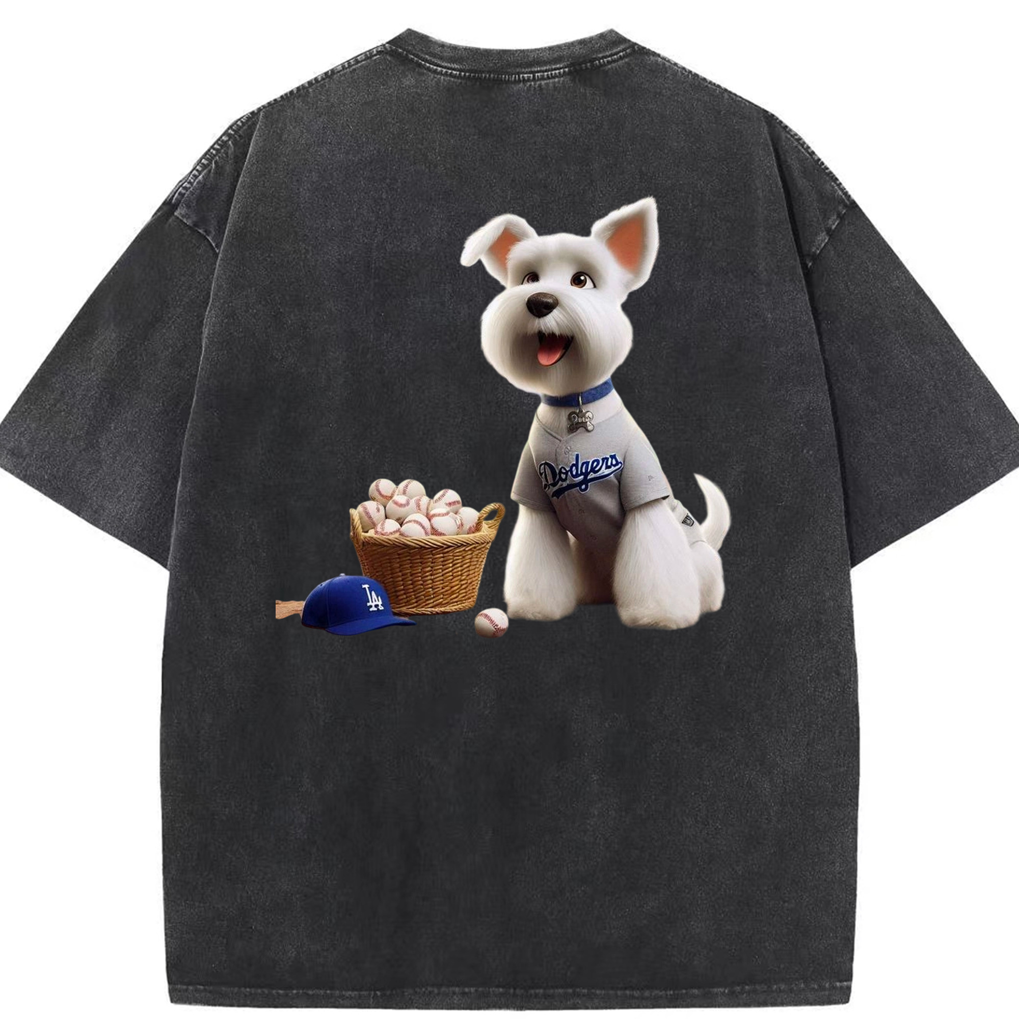  Washed Vintage 230g Cotton Oversized T-Shirt With Back Heat Transfer Print – Soft, Lightweight & Stylish – Comfortable Casual Wear For Sports & Everyday Use