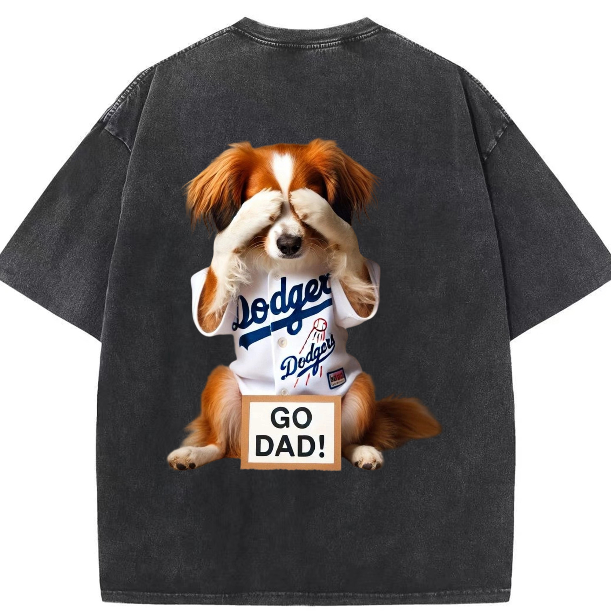  Washed Vintage 230g Cotton Oversized T-Shirt With Back Heat Transfer Print – Soft, Lightweight & Stylish – Comfortable Casual Wear For Sports & Everyday Use