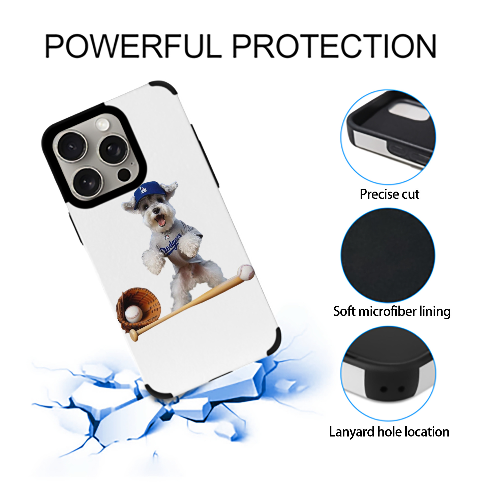  IPhone 15 Pro Max PU Leather Case – Soft Lining, 360° Protection – Precise Fit, 3D Buttons, Easy Charging – Anti-Yellowing, Easy To Clean