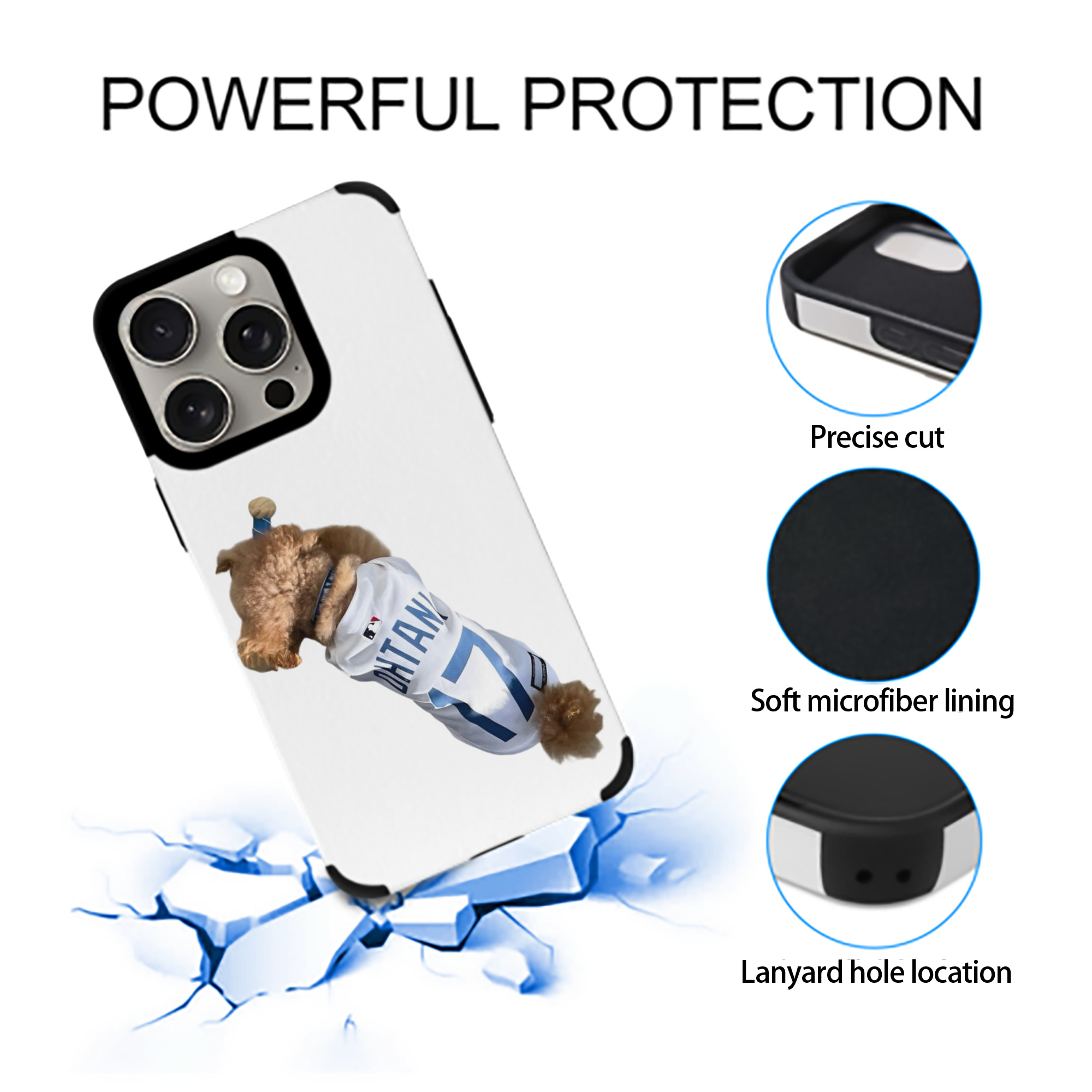  IPhone 15 Pro Max PU Leather Case – Soft Lining, 360° Protection – Precise Fit, 3D Buttons, Easy Charging – Anti-Yellowing, Easy To Clean