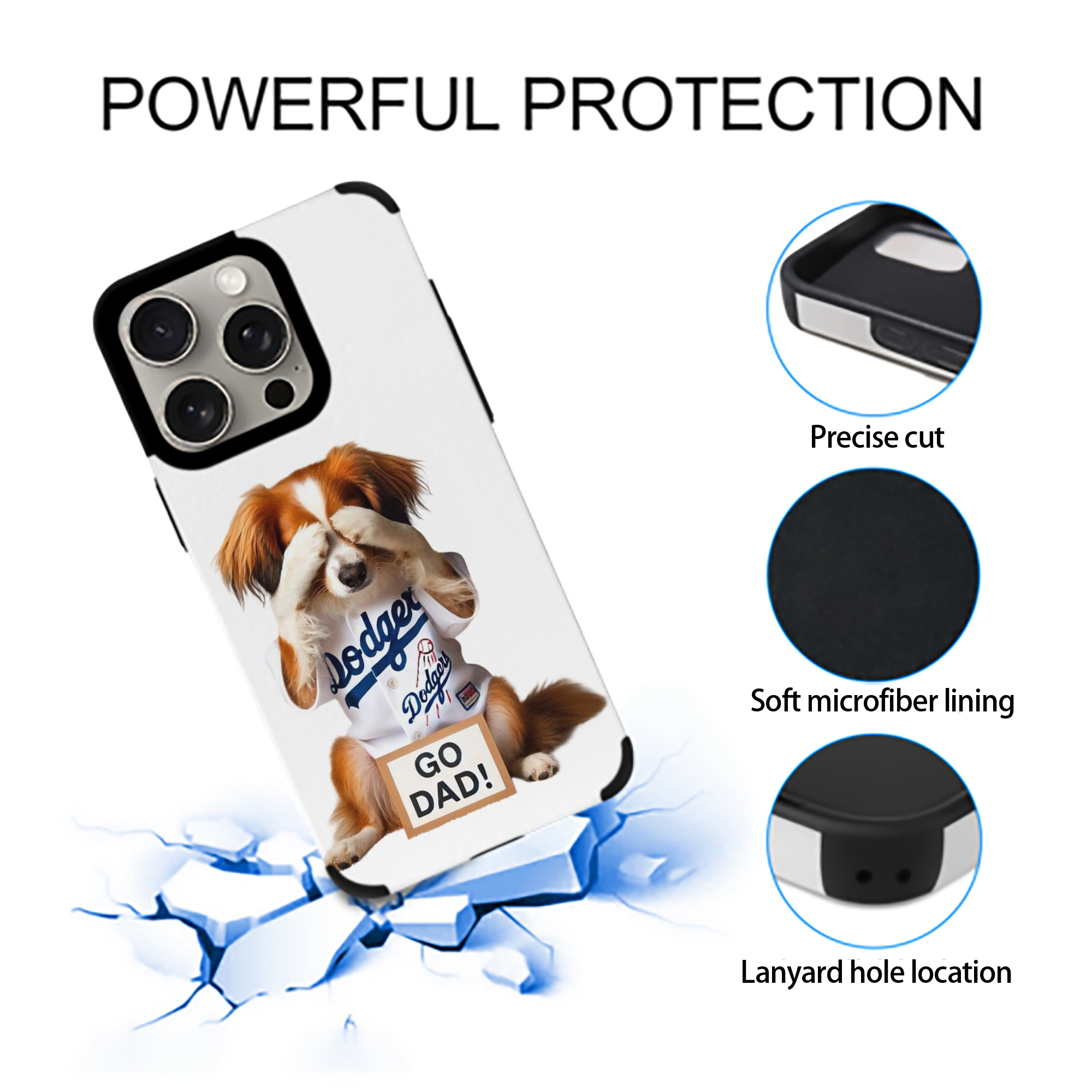  IPhone 15 Pro Max PU Leather Case – Soft Lining, 360° Protection – Precise Fit, 3D Buttons, Easy Charging – Anti-Yellowing, Easy To Clean