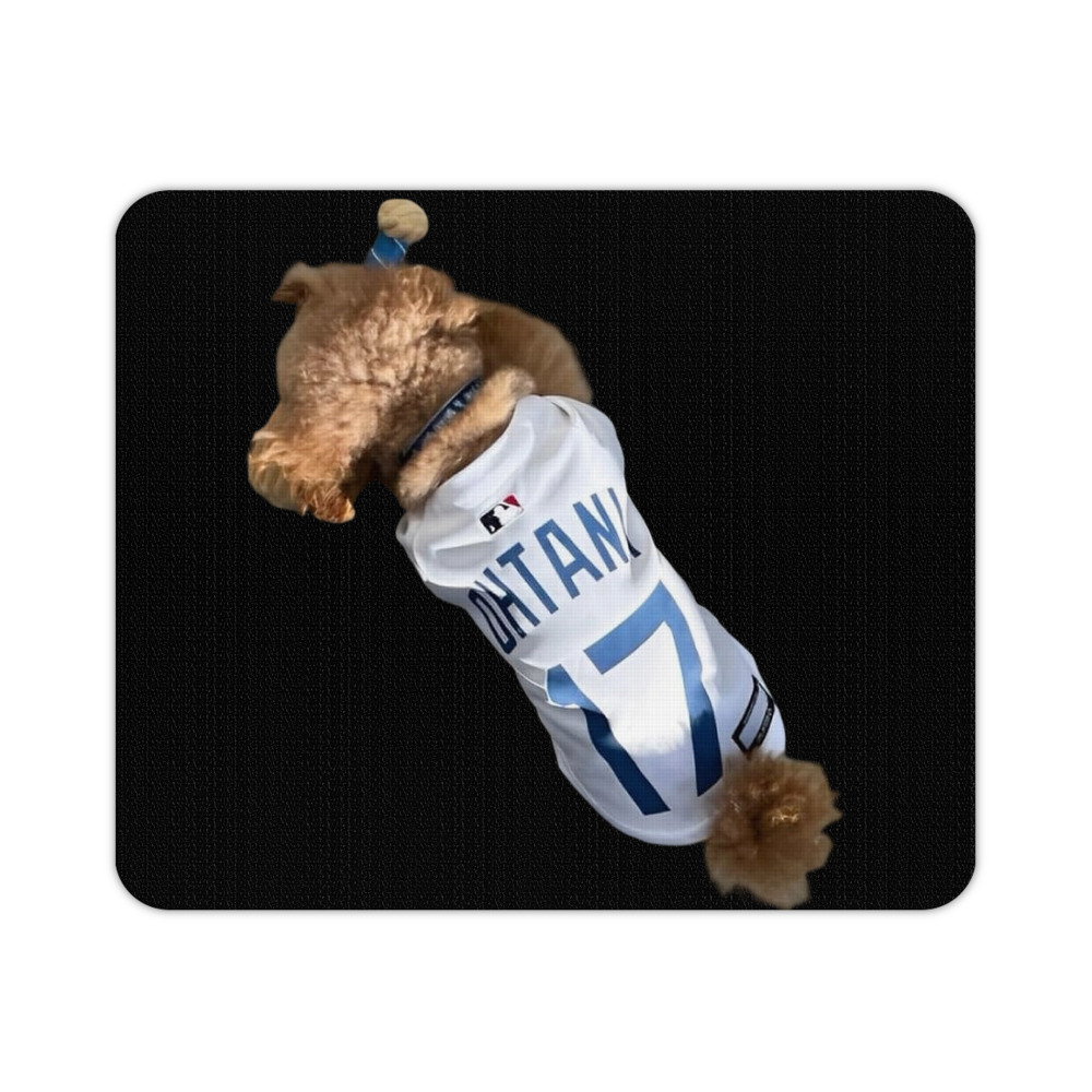  Durable Rubber Mouse Pad With Stitched Edges, Waterproof, Non-Slip Surface, Ultra-Thin Design For Gaming, Office