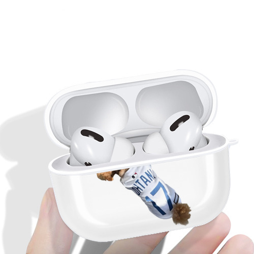  AirPods Pro Hard Case White With Keychain, Durable Flexible PC, Precise Cutouts, Anti-Fingerprint, Yellowing & Scratch Resistant, Full Protection, Washable