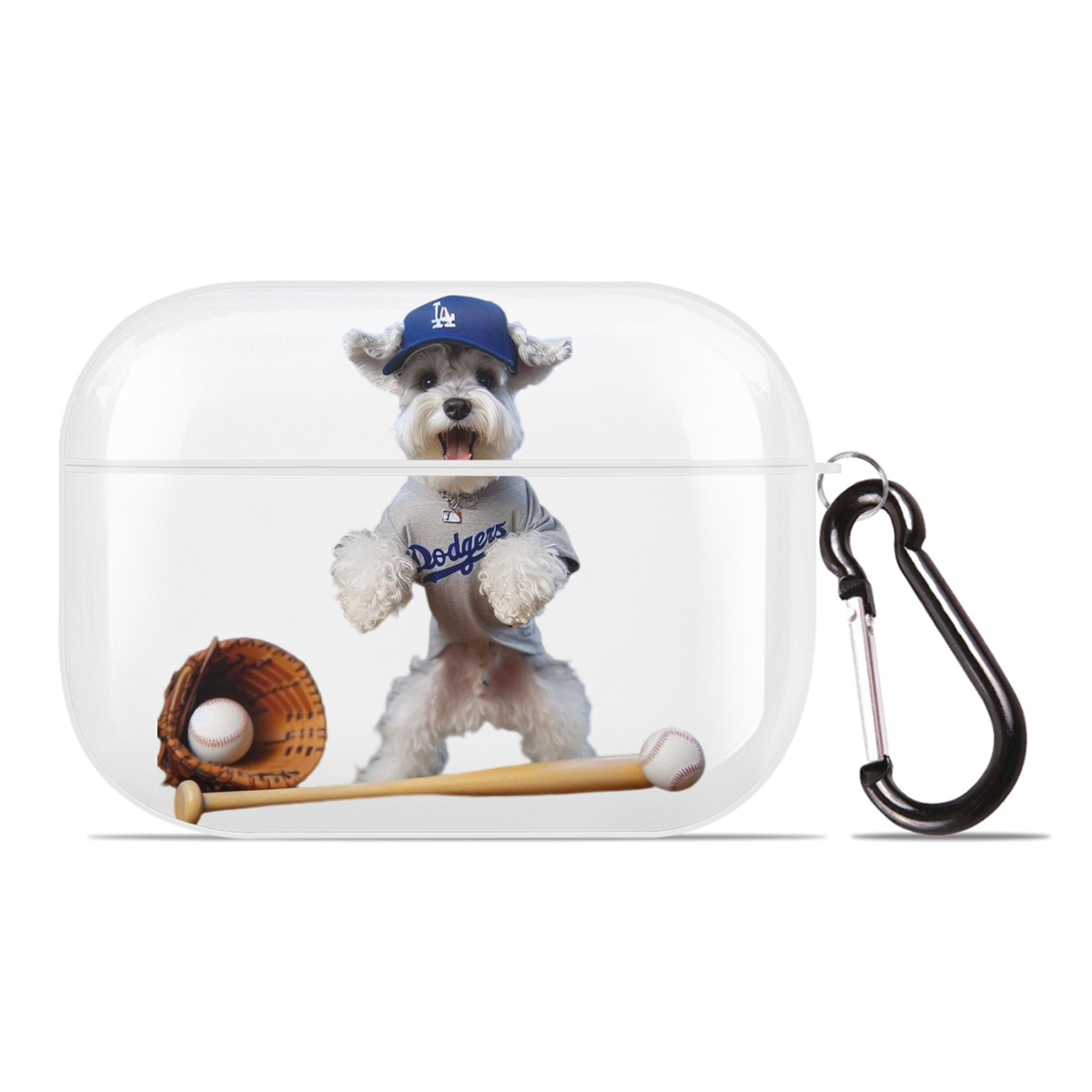  AirPods Pro Hard Case White With Keychain, Durable Flexible PC, Precise Cutouts, Anti-Fingerprint, Yellowing & Scratch Resistant, Full Protection, Washable