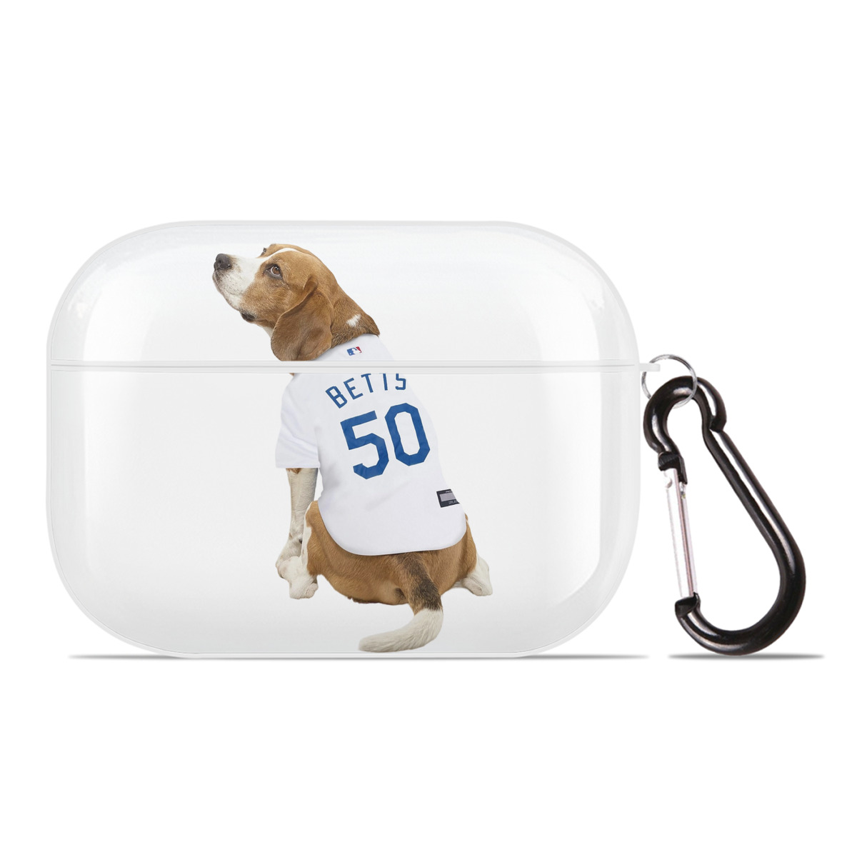  AirPods Pro Hard Case White With Keychain, Durable Flexible PC, Precise Cutouts, Anti-Fingerprint, Yellowing & Scratch Resistant, Full Protection, Washable