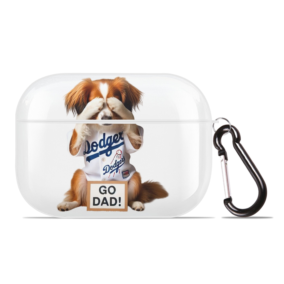  AirPods Pro Hard Case White With Keychain, Durable Flexible PC, Precise Cutouts, Anti-Fingerprint, Yellowing & Scratch Resistant, Full Protection, Washable